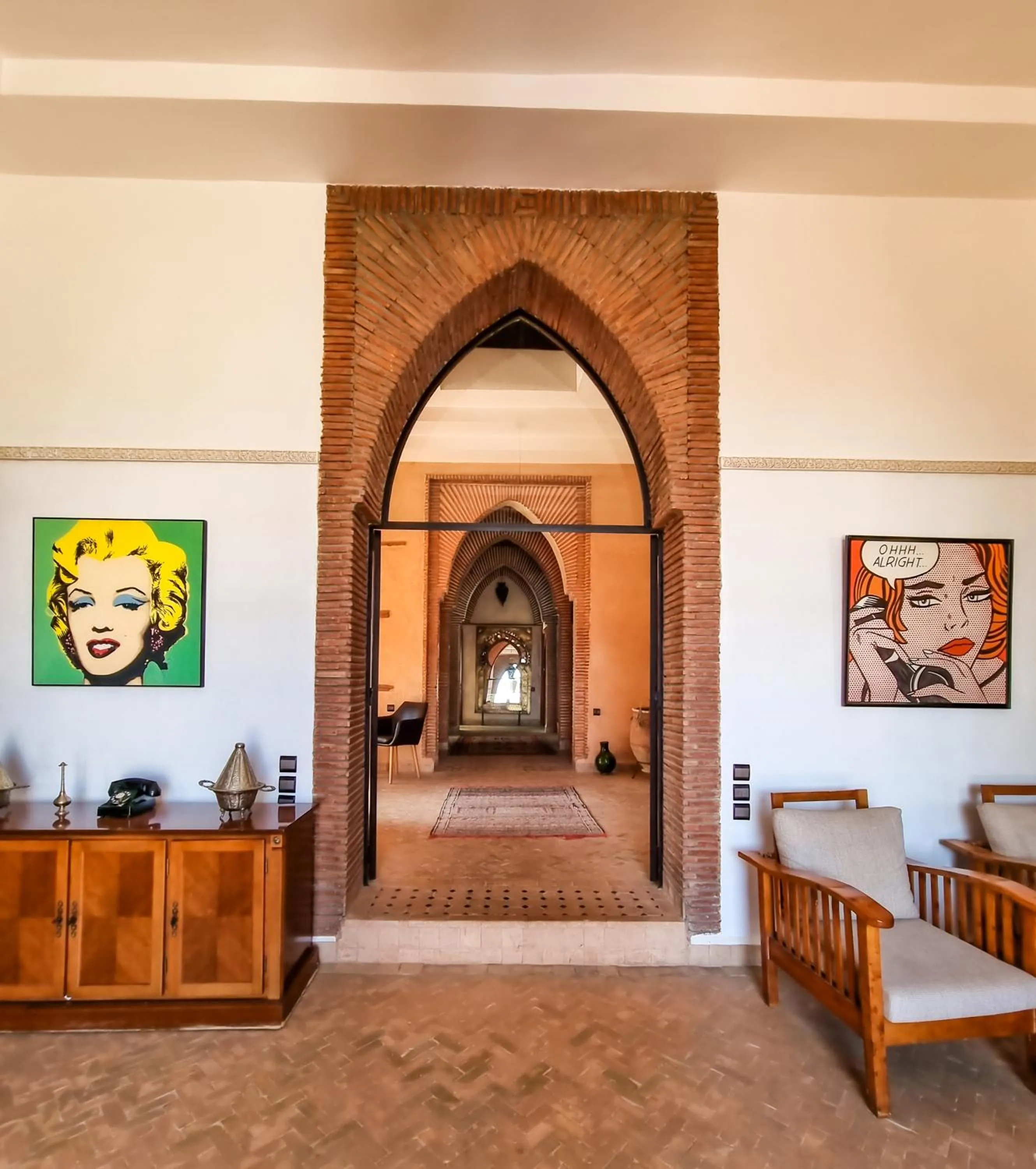 Living room in La Villa Des Golfs & PinkCactus