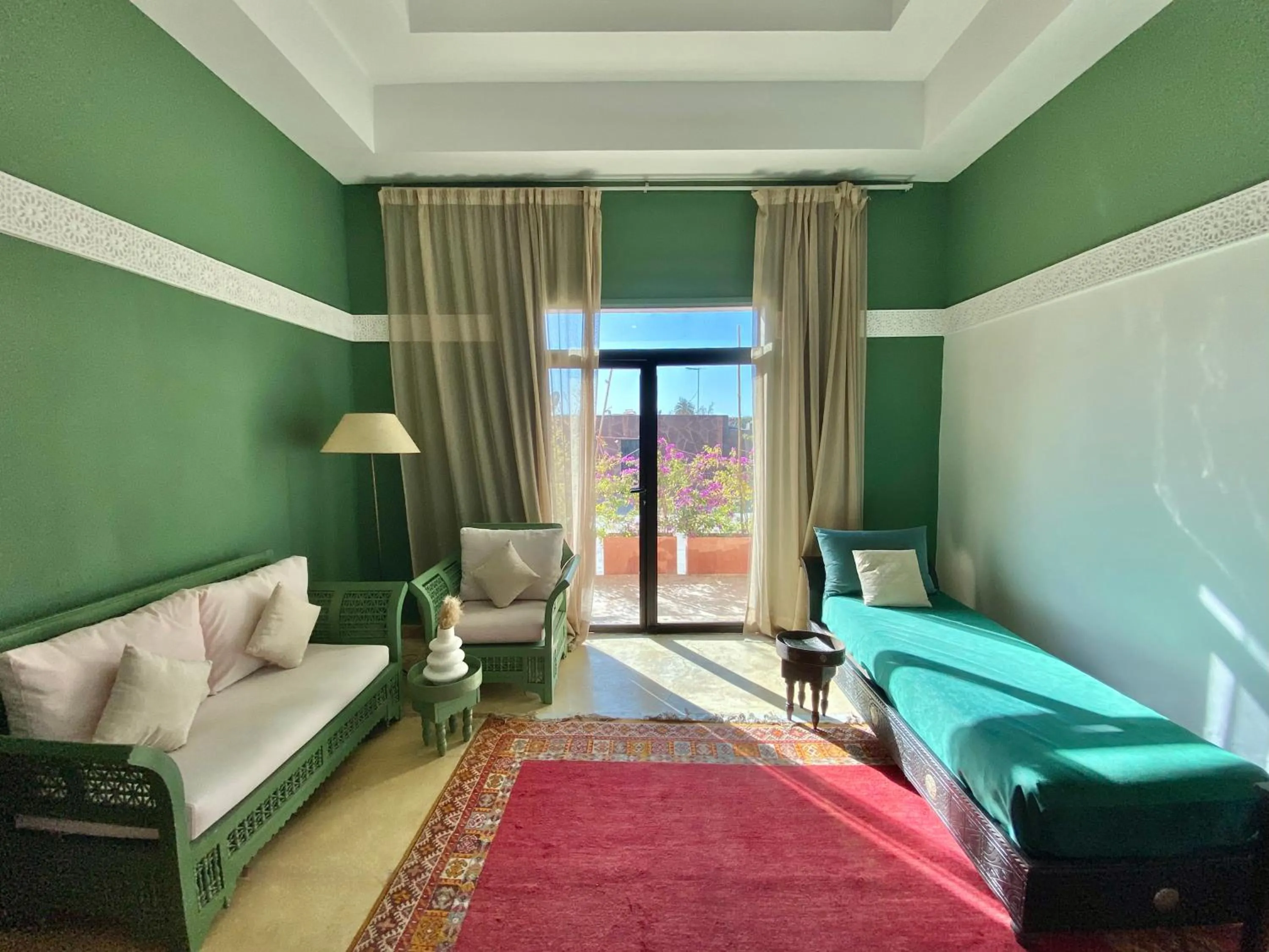 Living room in La Villa Des Golfs & PinkCactus