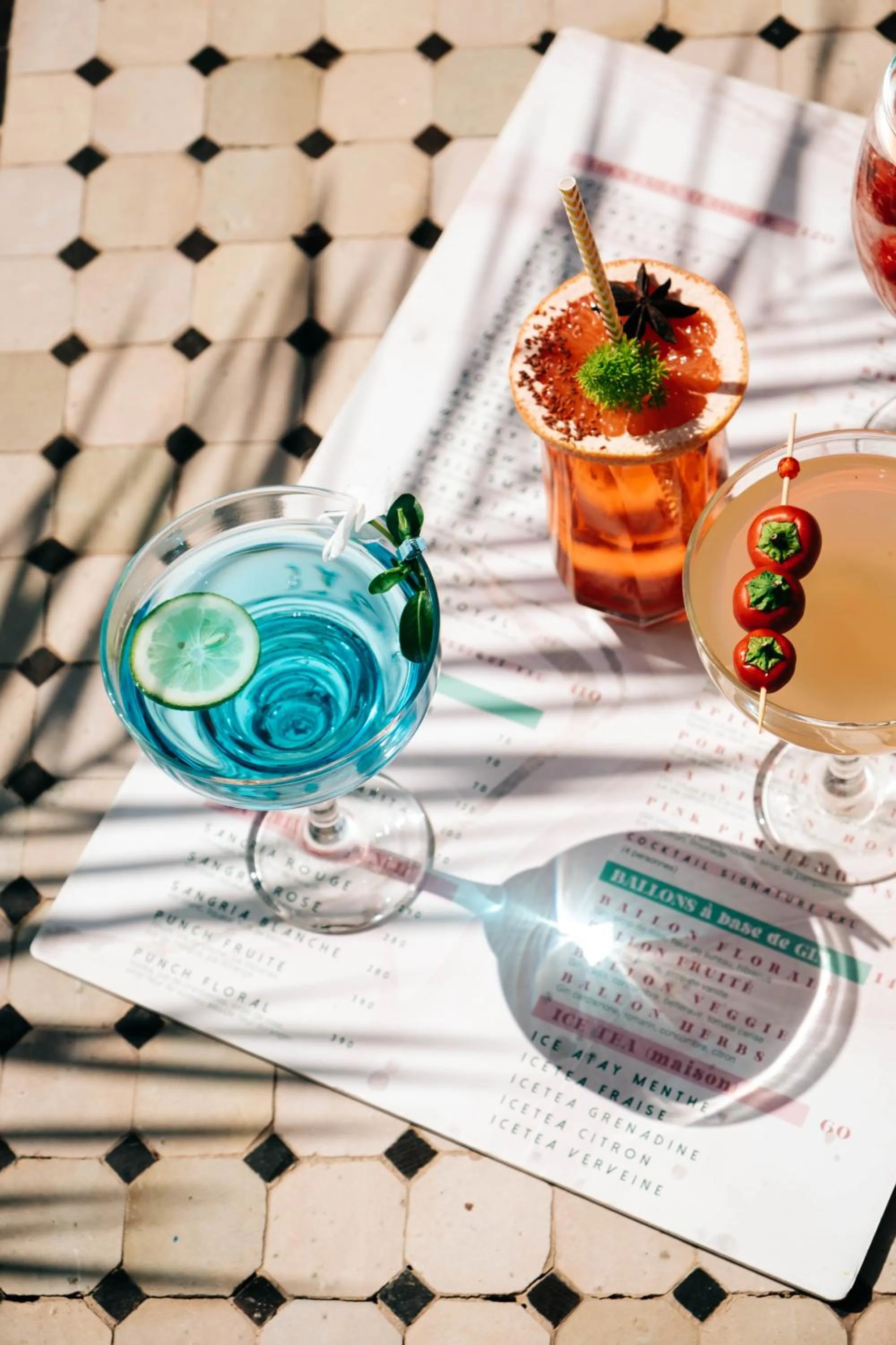 Drinks in La Villa Des Golfs & PinkCactus