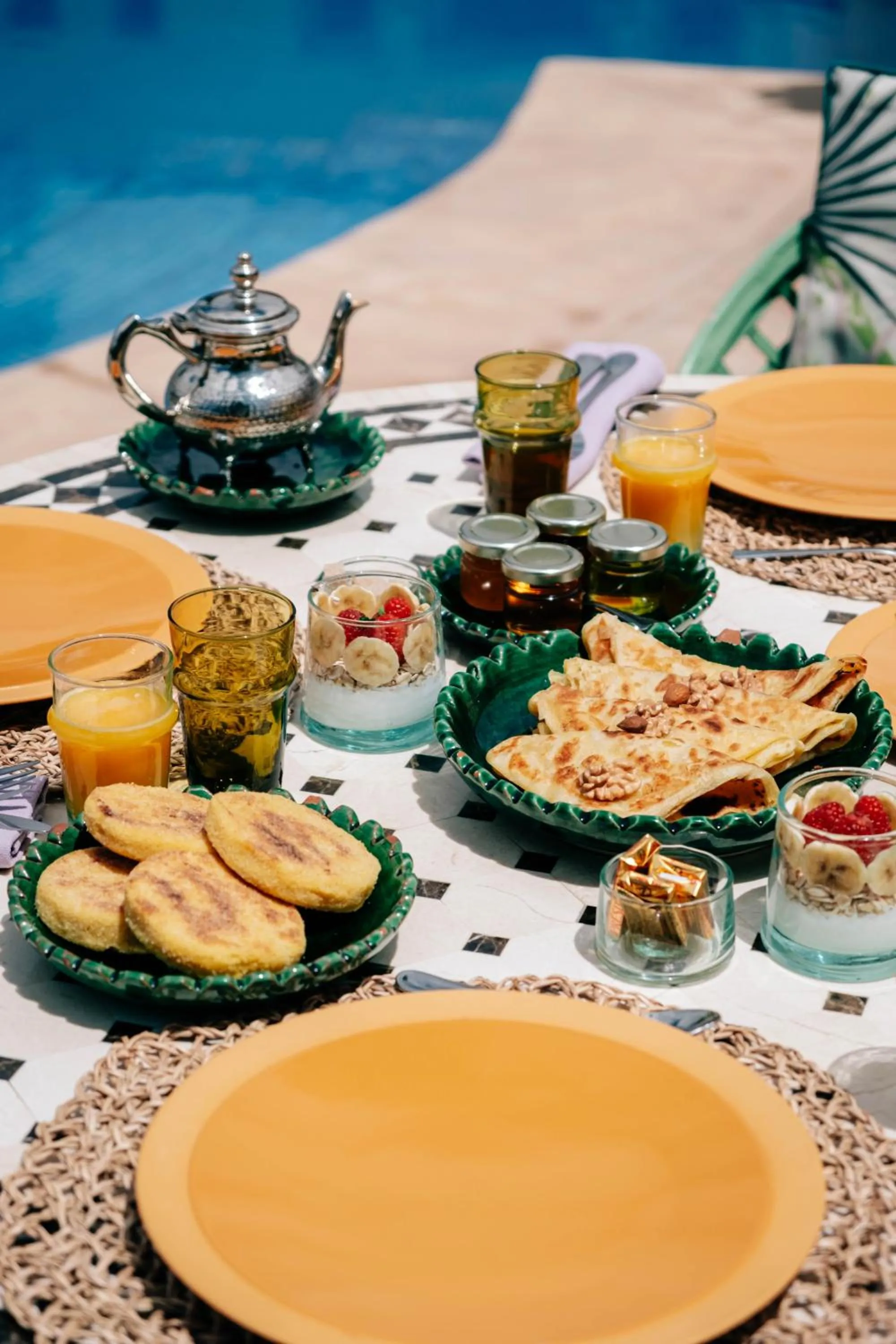 Food in La Villa Des Golfs & PinkCactus