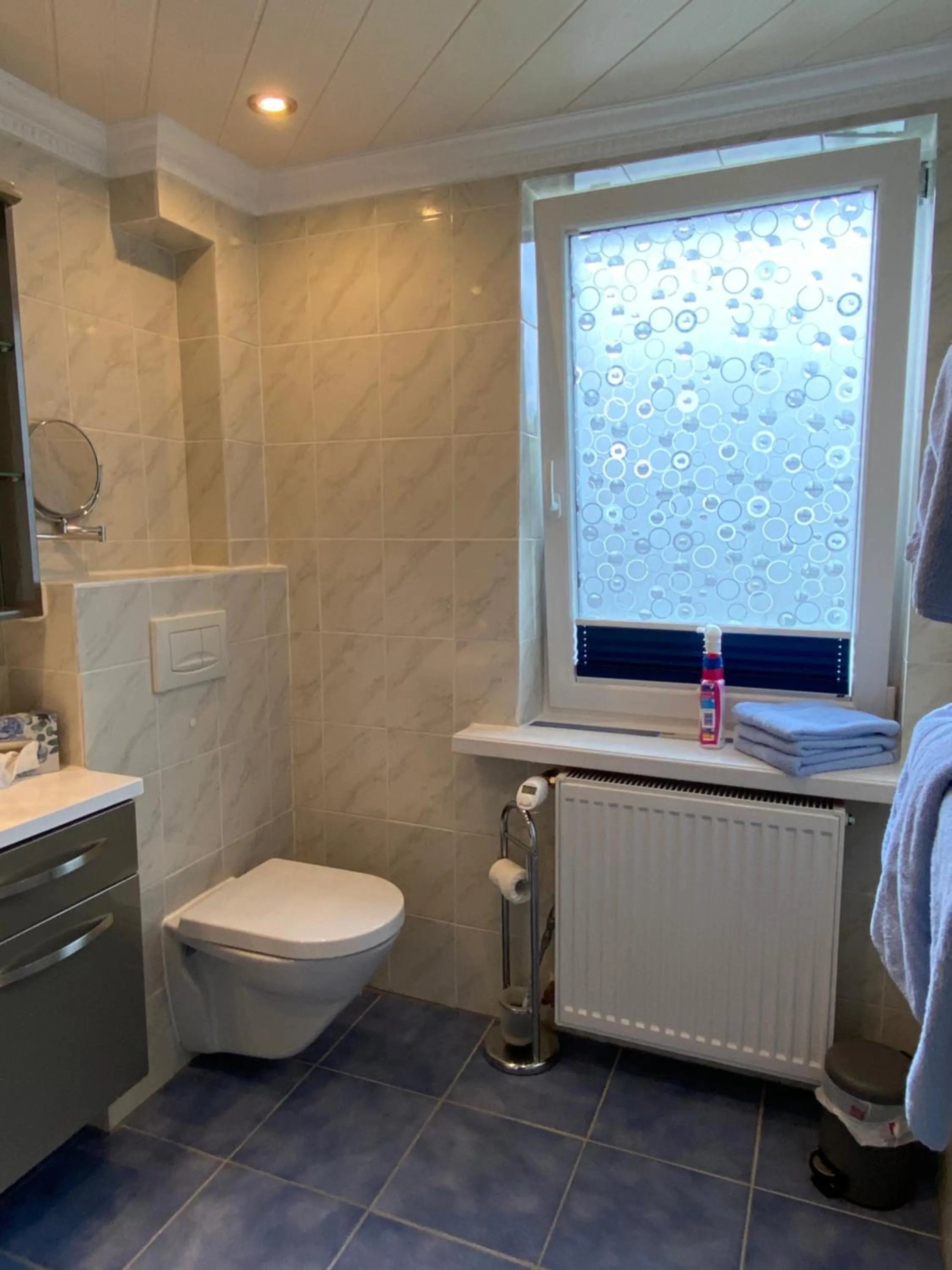 Bathroom in Macke`s Ferienwohnungen