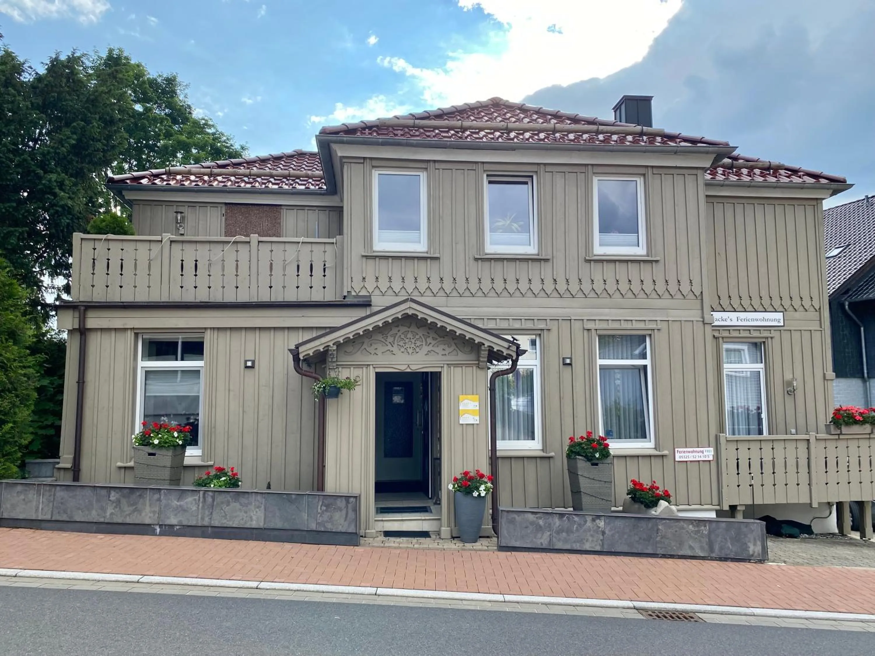 Property building in Macke`s Ferienwohnungen