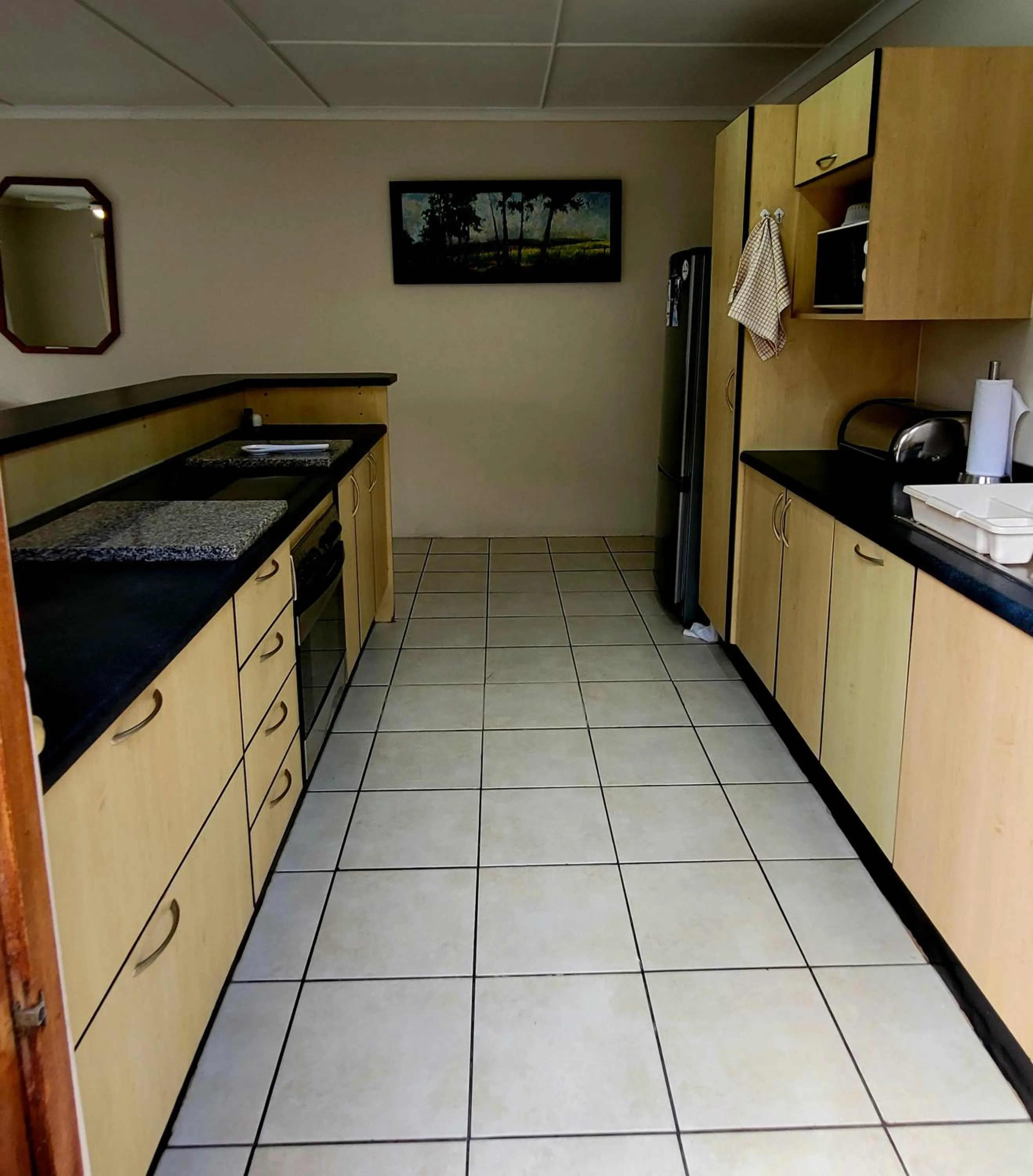 Kitchen or kitchenette in Kennington Palms B&B/Self Catering