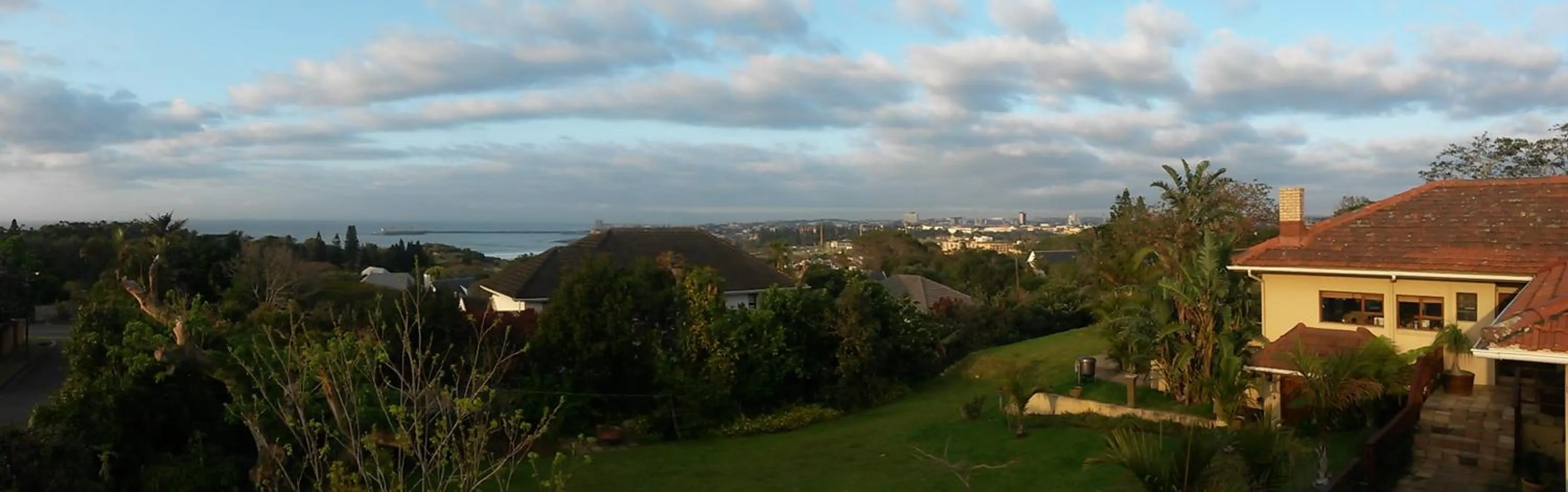 Garden view in Hoylake Inn
