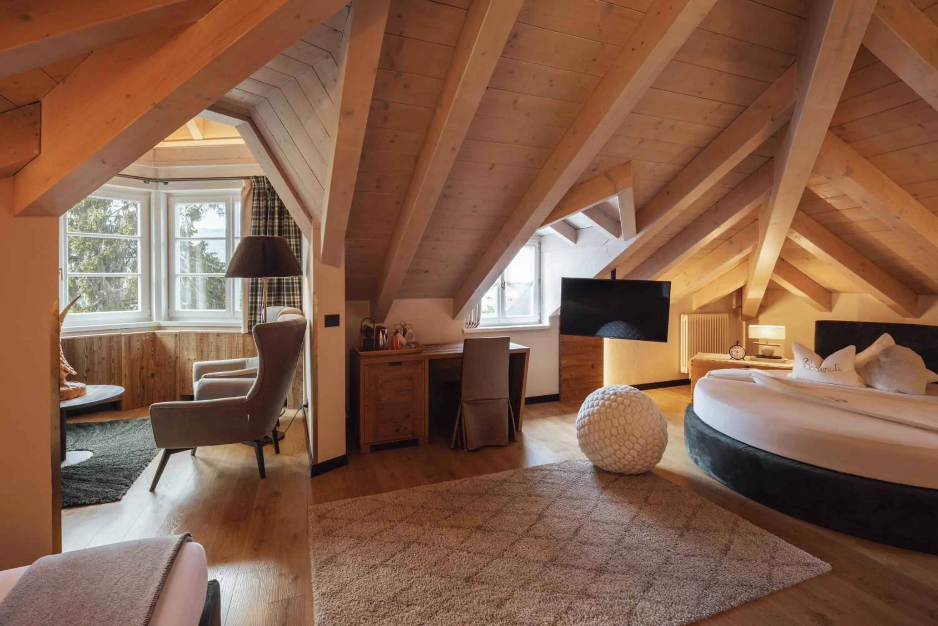 Bed in Hotel Garnì Laurino