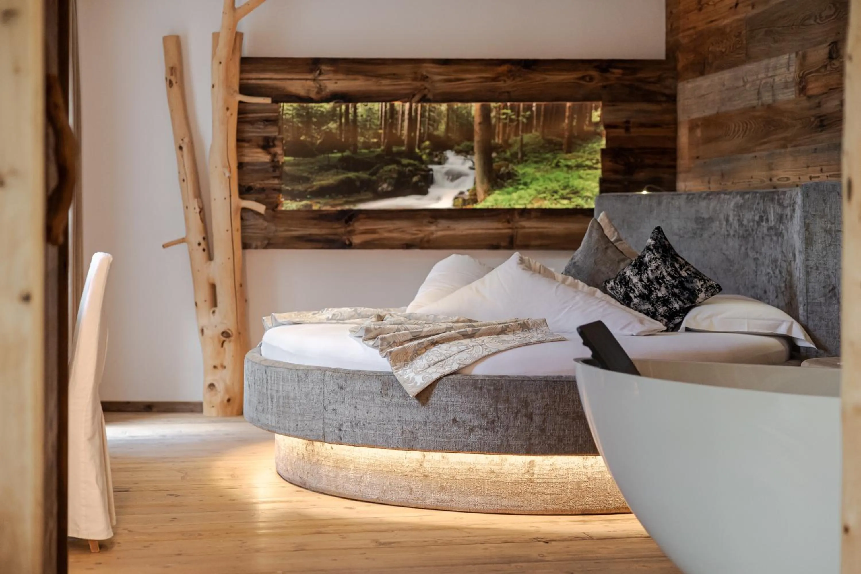 Bed in Hotel Garnì Laurino