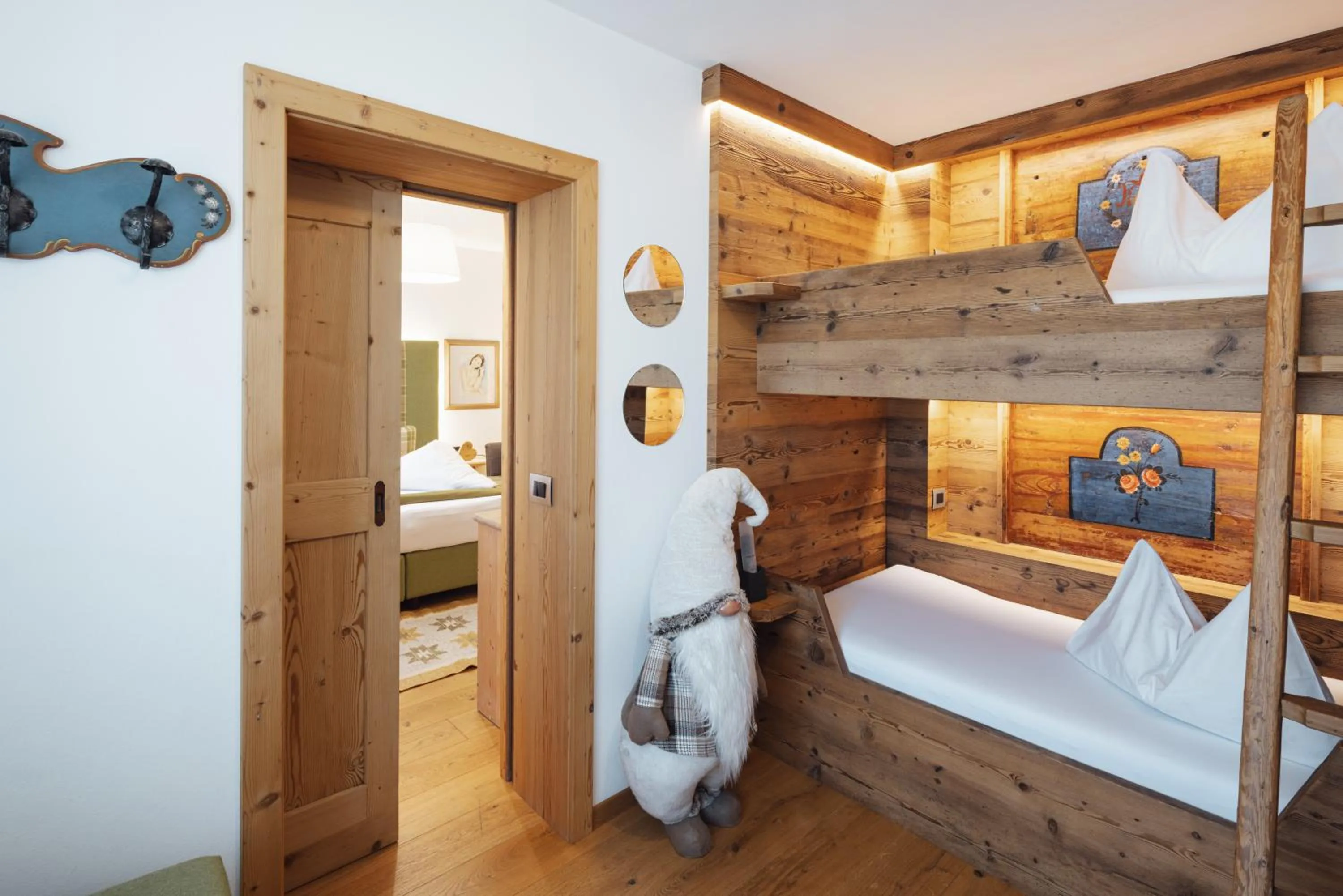 Bed in Hotel Garnì Laurino