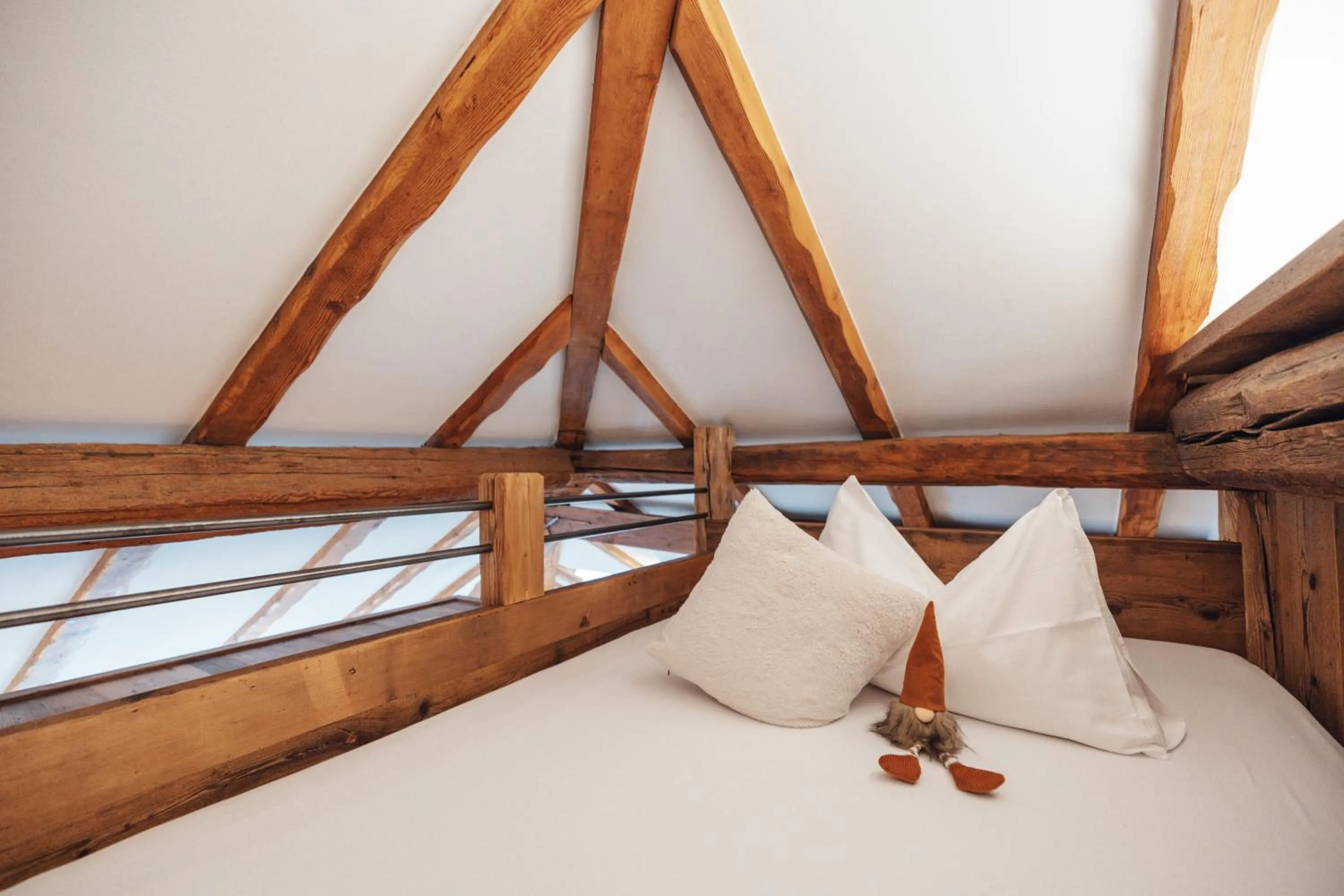 Bed in Hotel Garnì Laurino