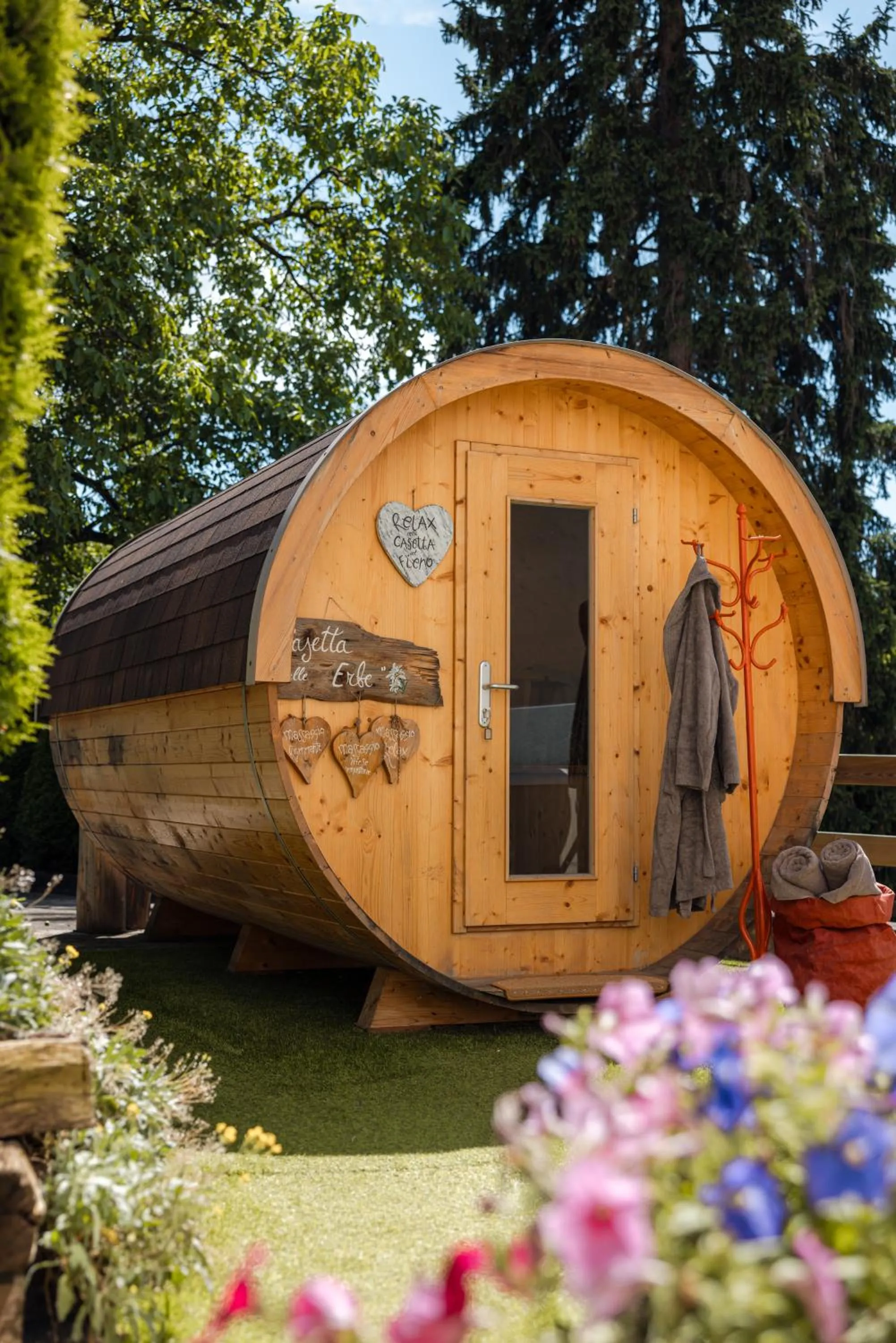 Garden in Hotel Garnì Laurino