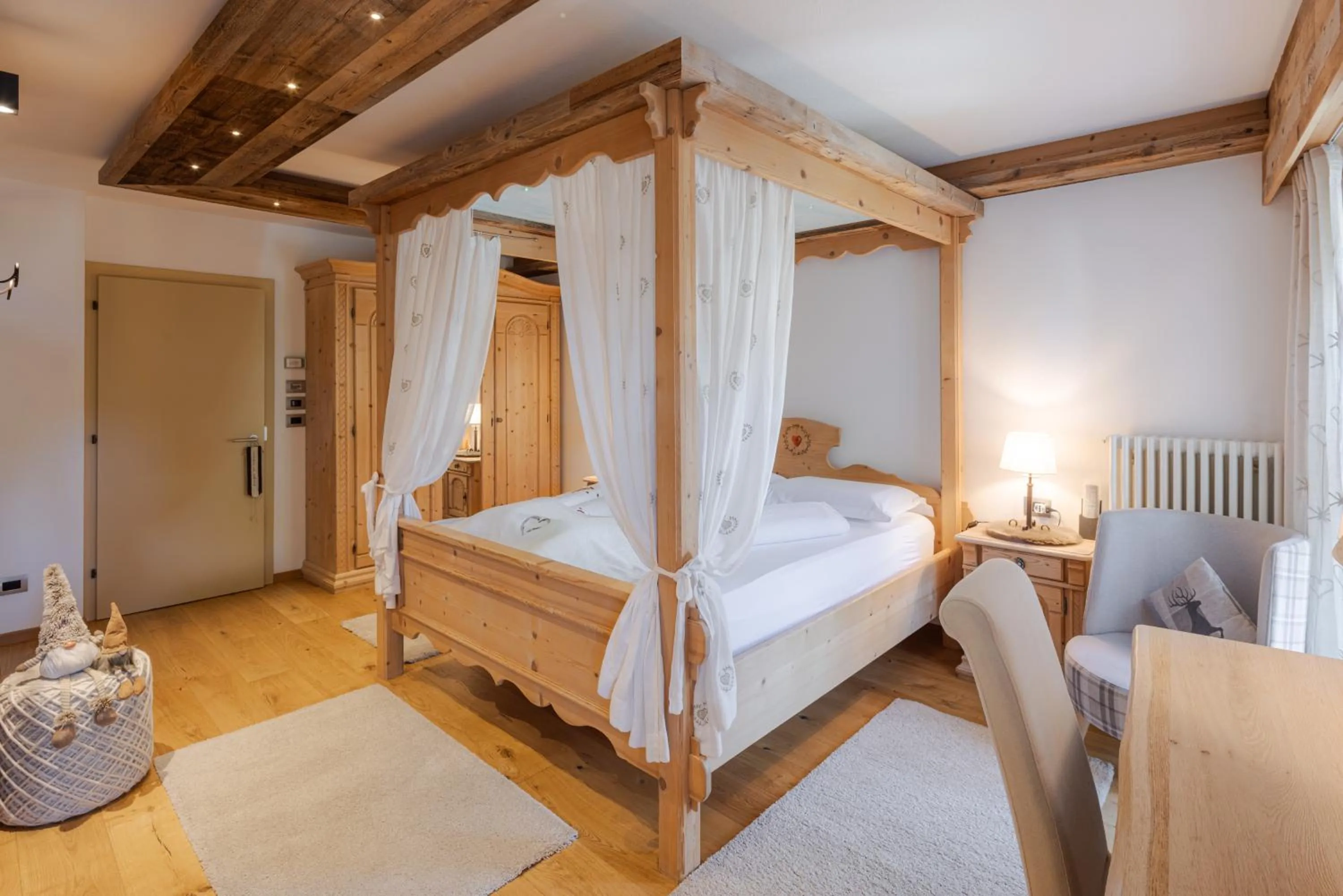 Bed in Hotel Garnì Laurino