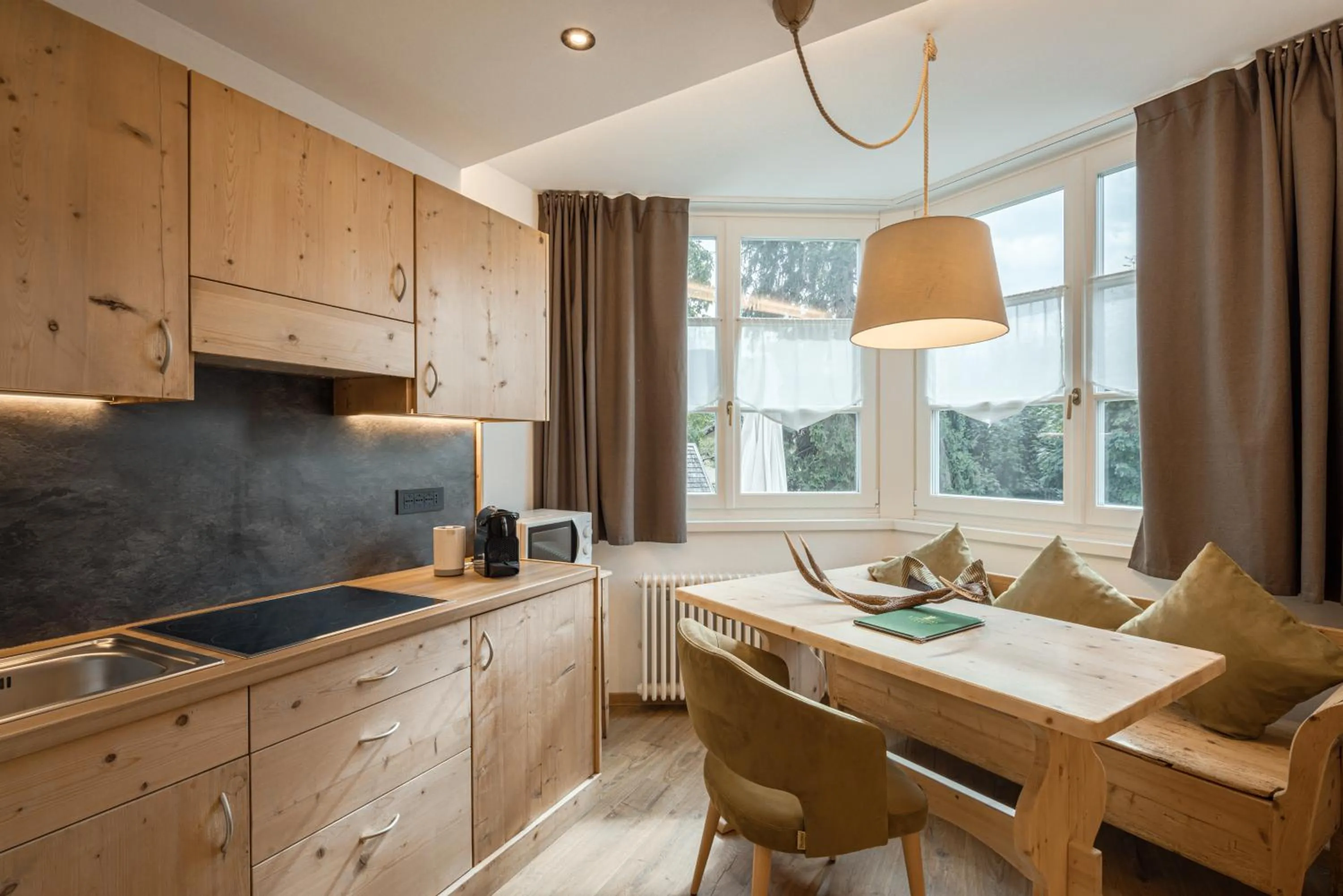 kitchen in Hotel Garnì Laurino