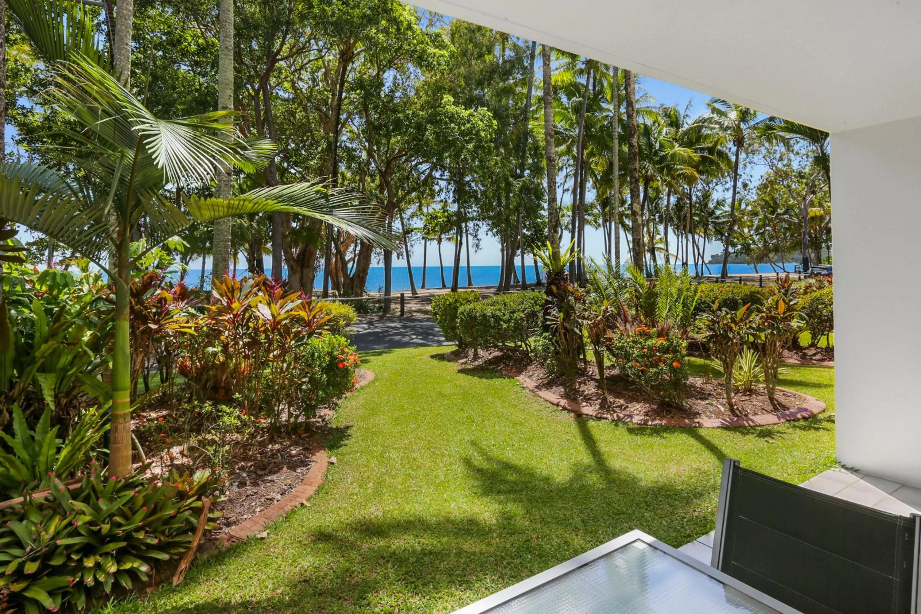 Sea view in Agincourt Beachfront Apartments