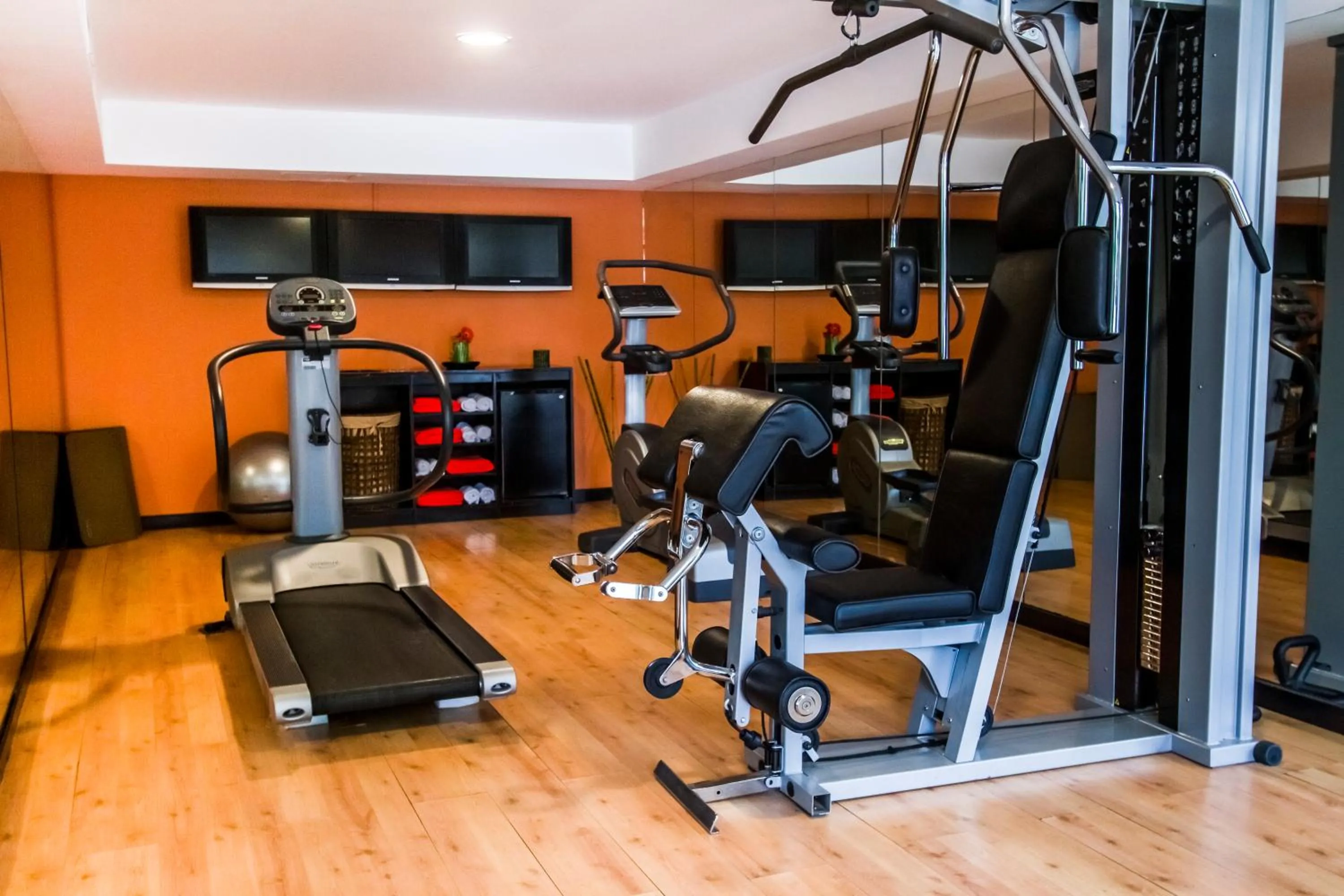 Fitness centre/facilities in Lidotel Valencia