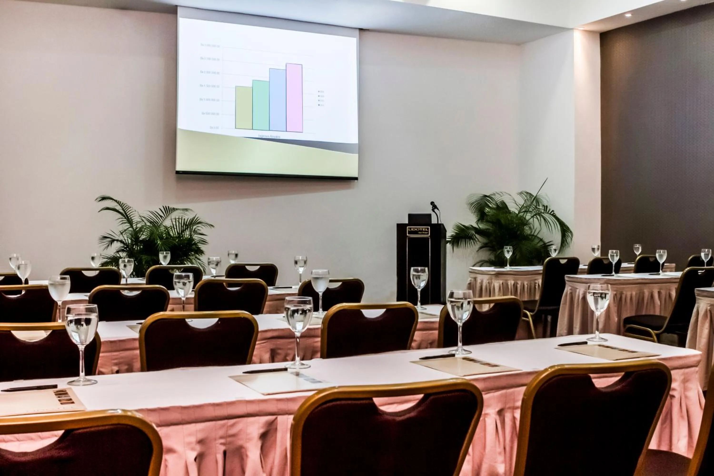 Banquet/Function facilities in Lidotel Valencia