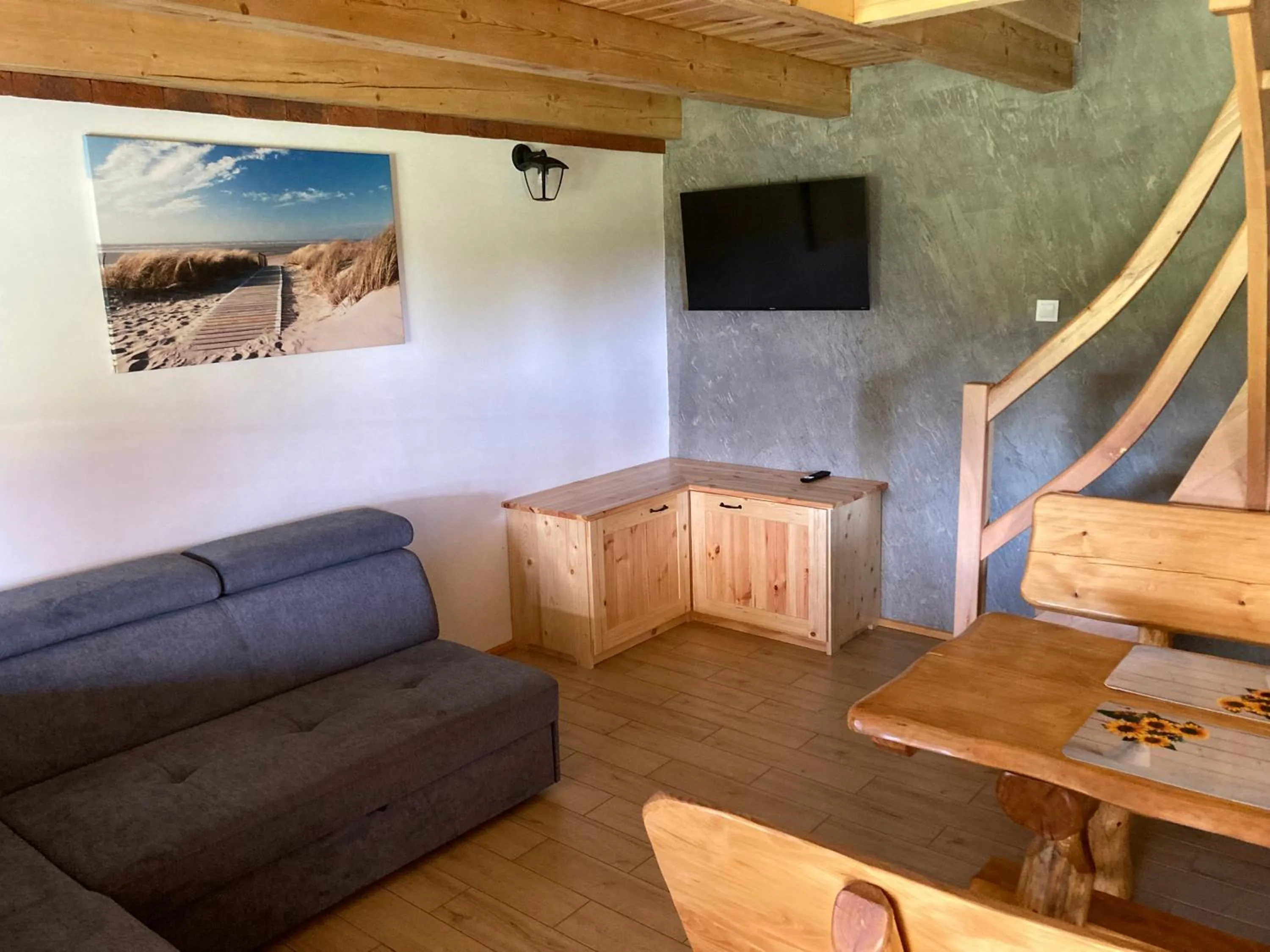 Communal lounge/ TV room in Domki Kaktus