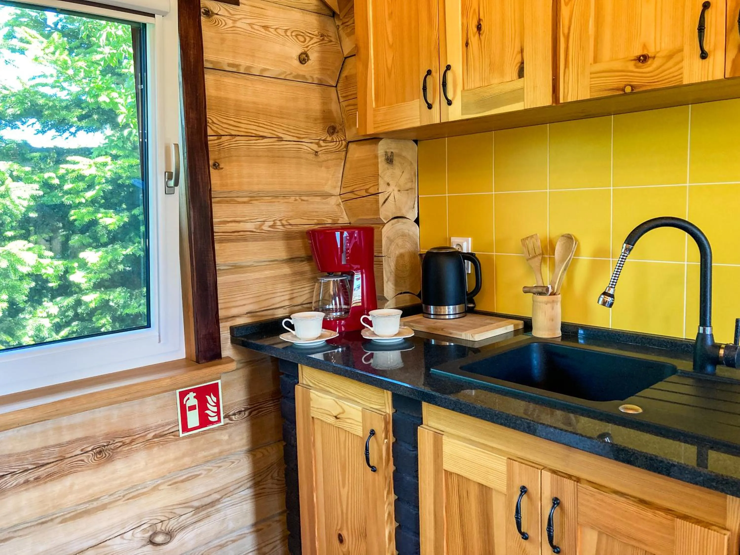 Coffee/tea facilities in Domki Kaktus