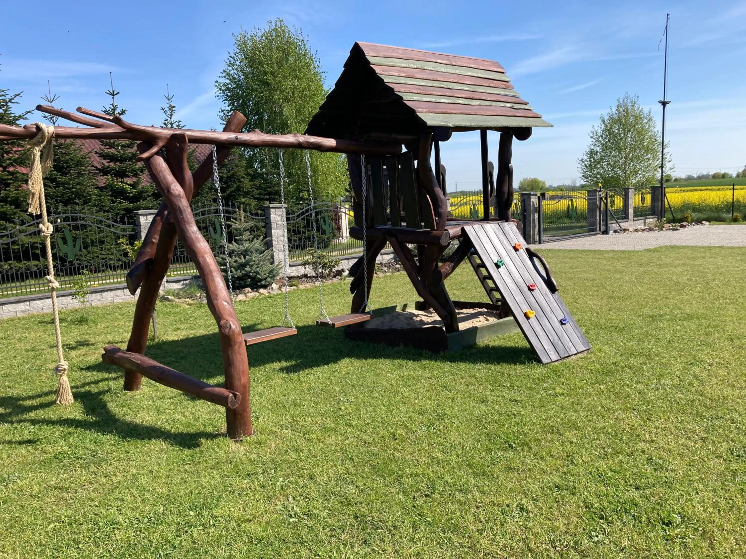 Children play ground in Domki Kaktus