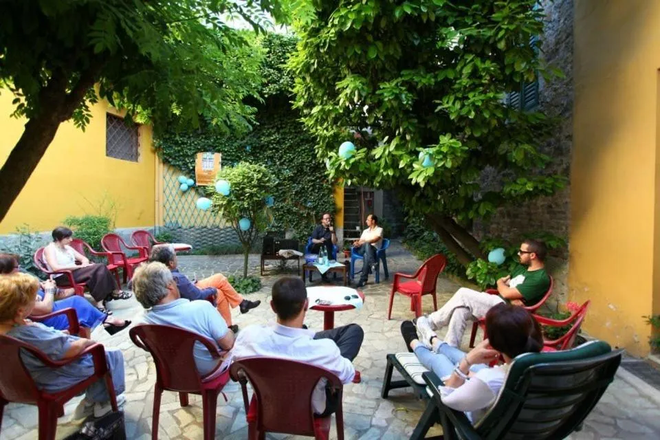 Patio in Albergo Corona