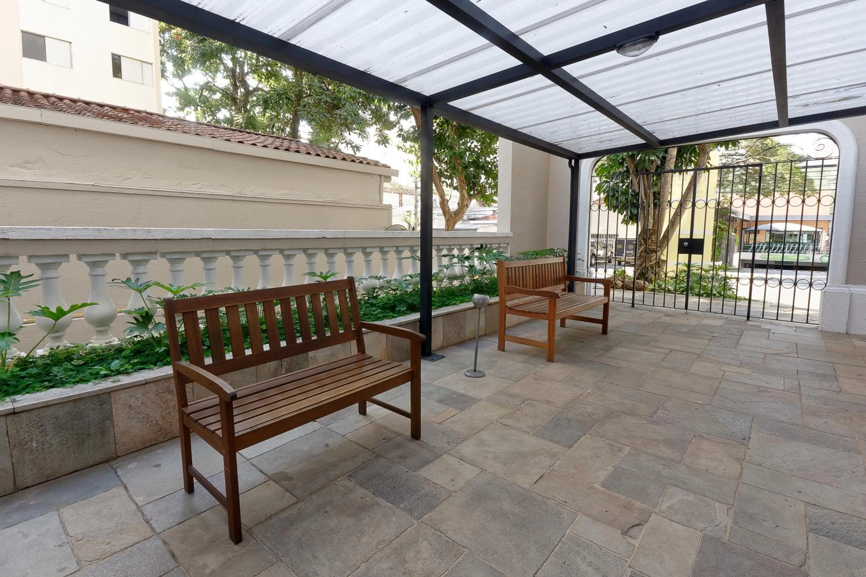 Garden in Fênix Hotel Moema