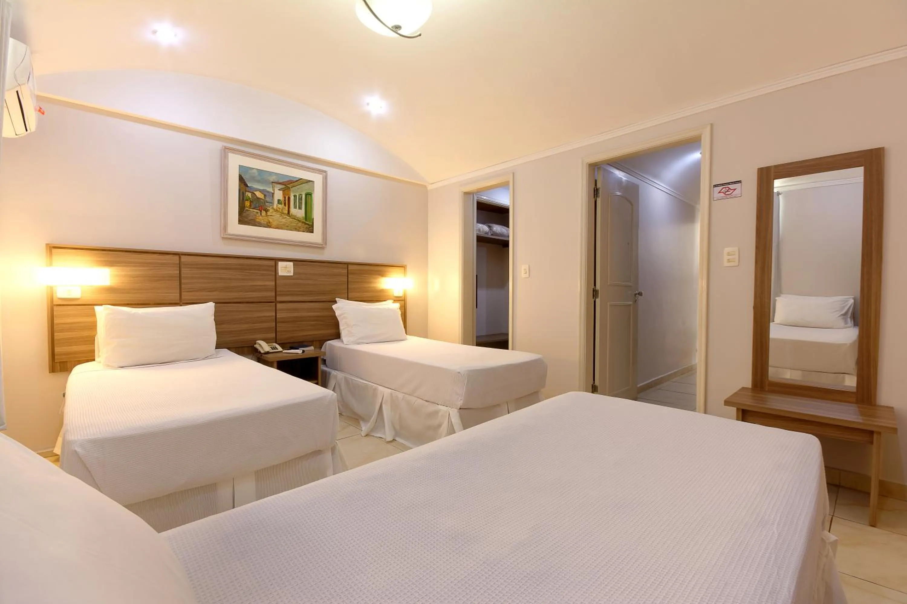 Bedroom, Bed in Fênix Hotel Moema