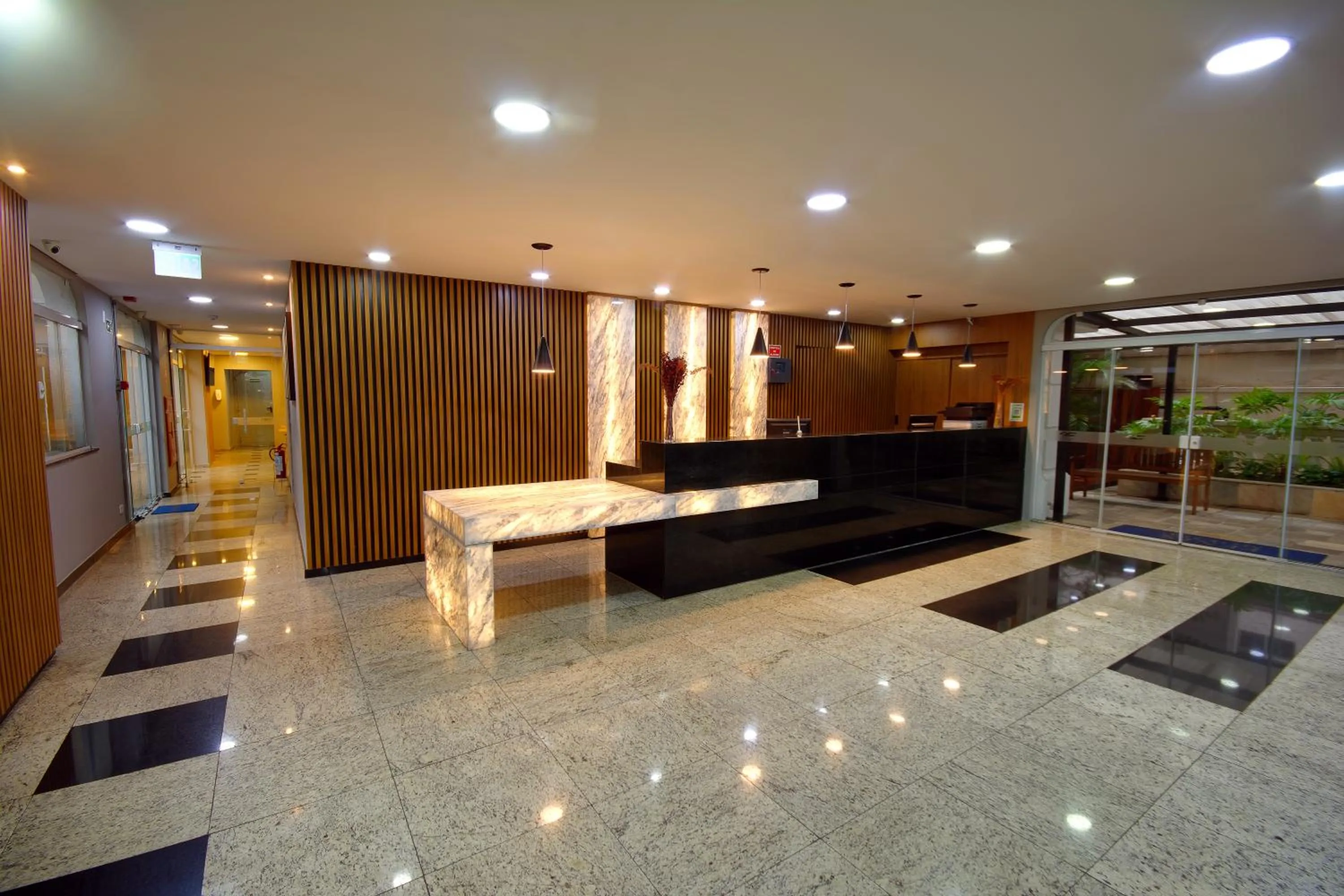 Lobby or reception in Fênix Hotel Moema