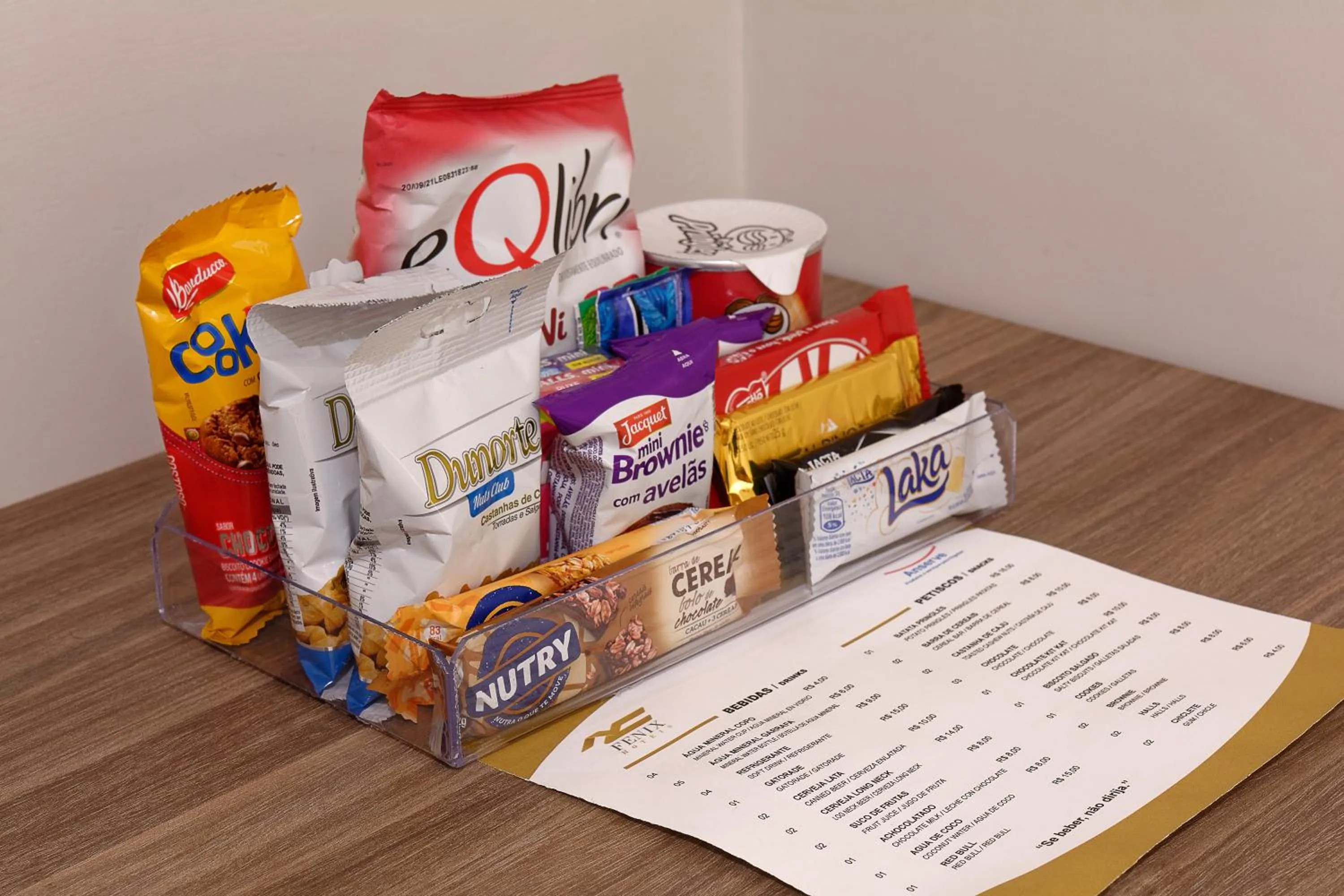 minibar in Fênix Hotel Moema