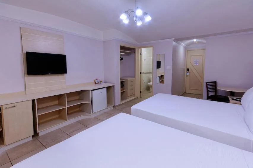 Bedroom, Bed in Fênix Hotel Moema