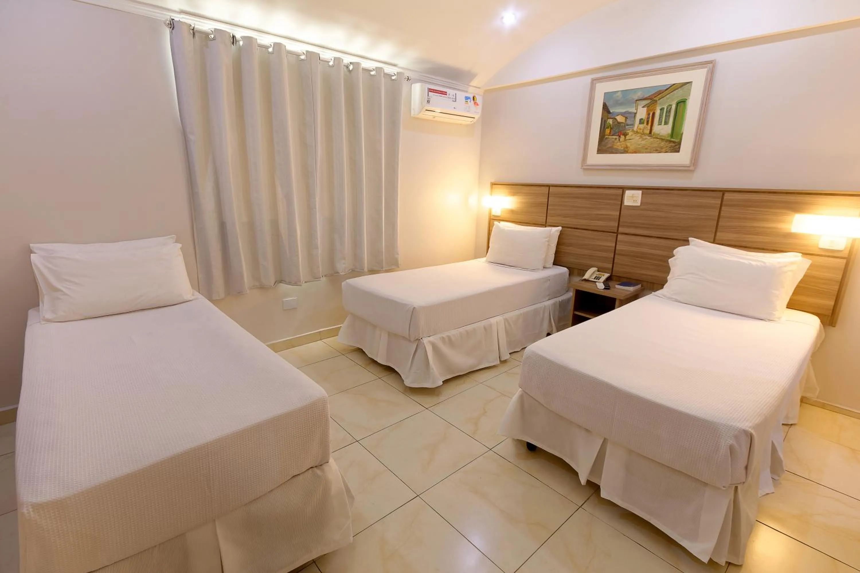 Bedroom, Bed in Fênix Hotel Moema