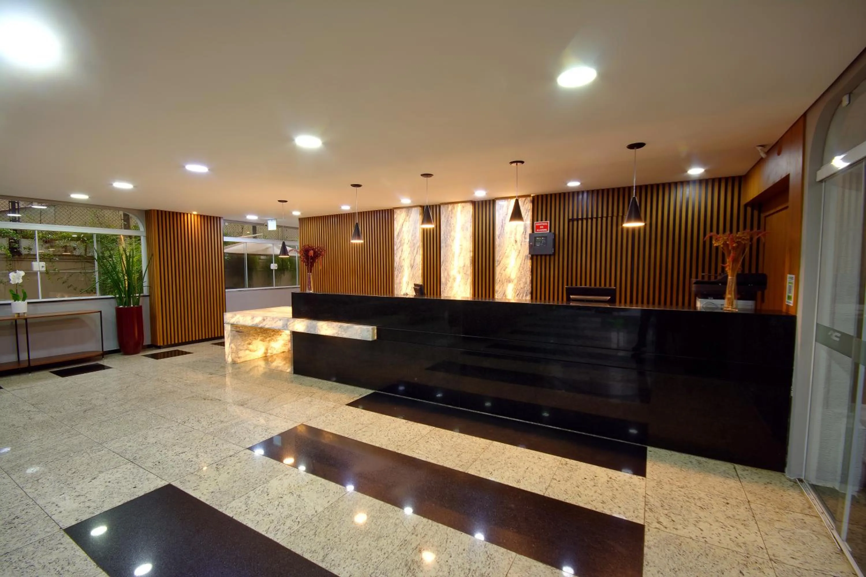 Lobby or reception in Fênix Hotel Moema