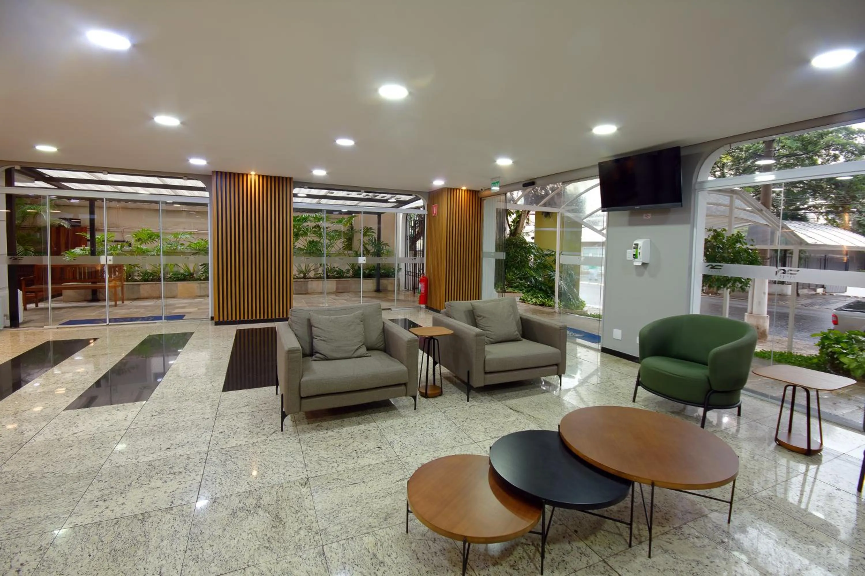 Lobby or reception in Fênix Hotel Moema