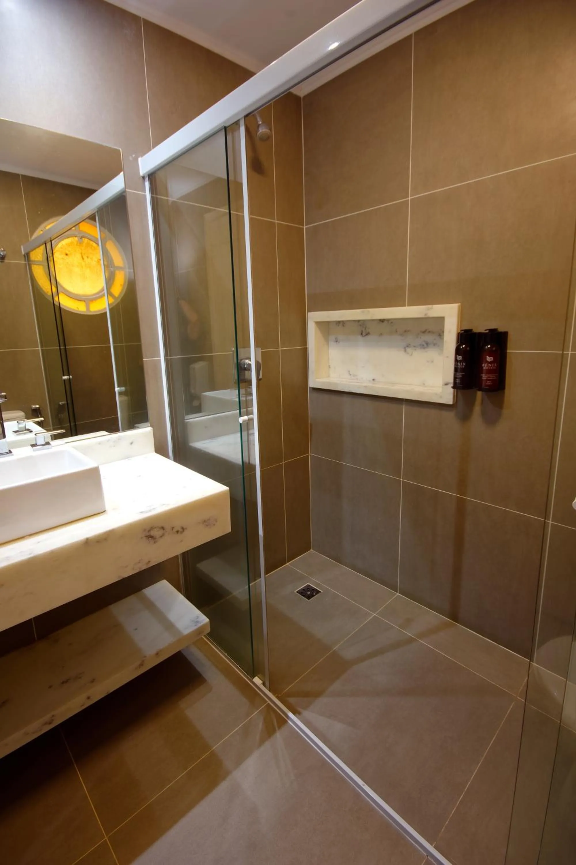 Bathroom in Fênix Hotel Moema