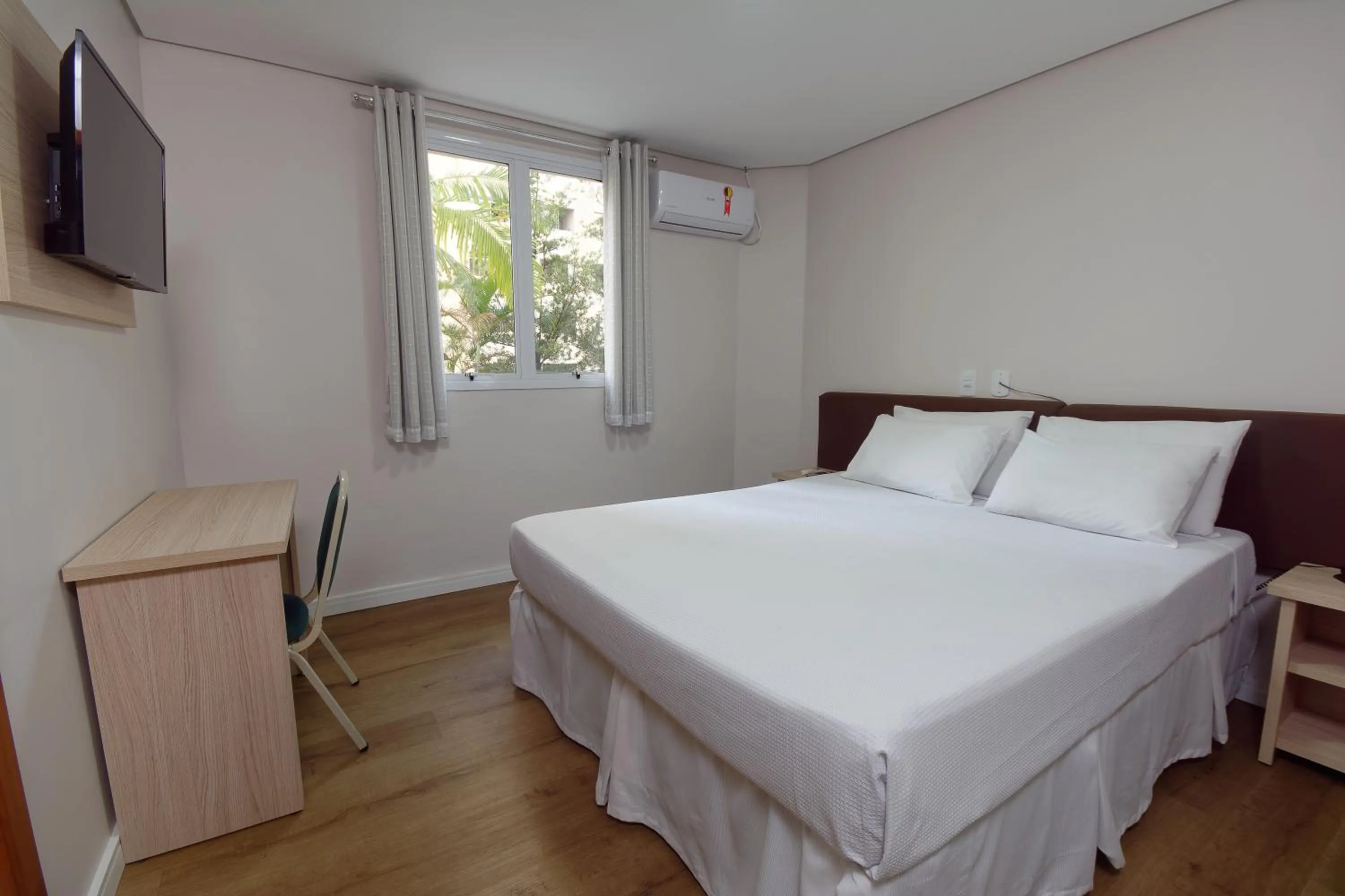 Bedroom, Bed in Fênix Hotel Moema