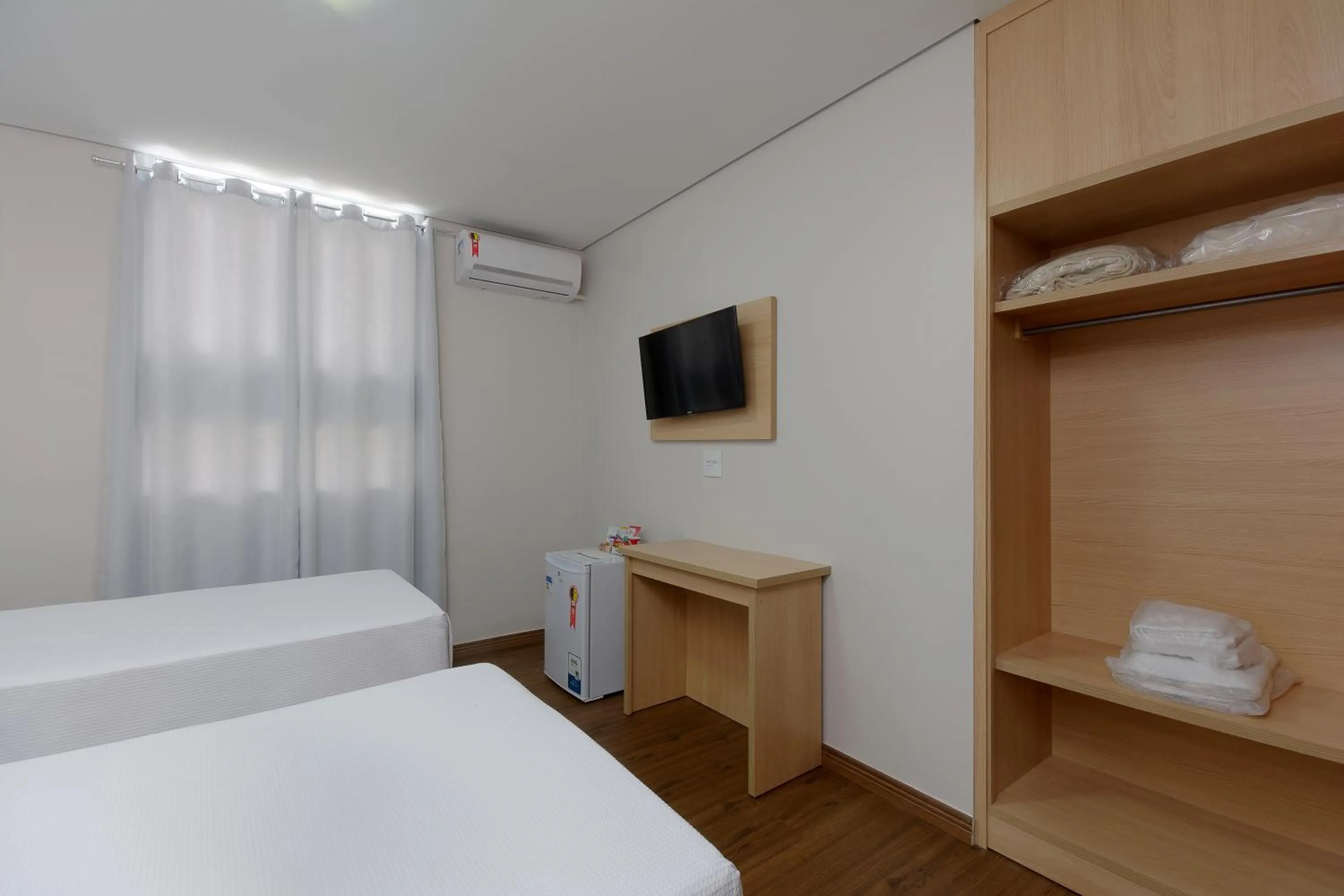 Bedroom, Bed in Fênix Hotel Moema