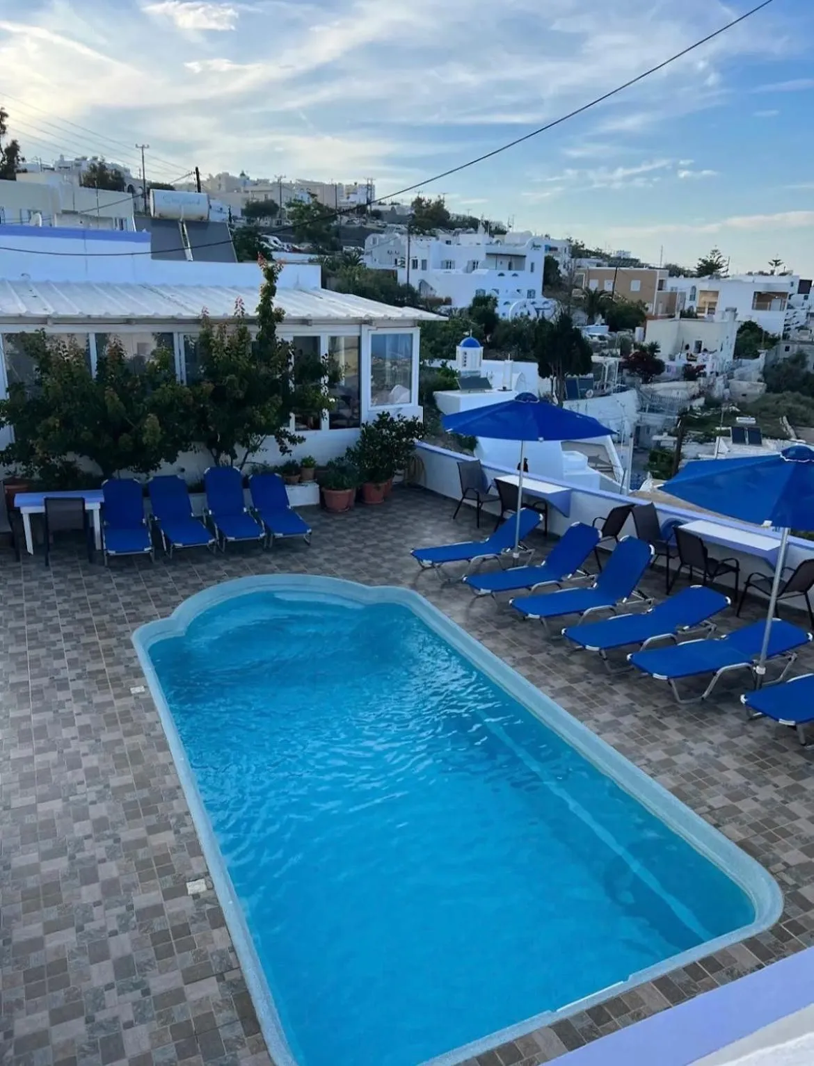 Patio in Stella Nomikou Apartments