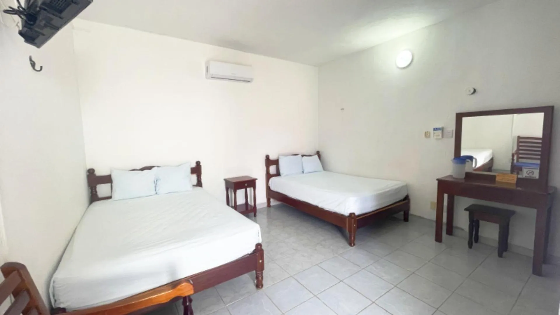 Bedroom, Bed in Hotel Hacienda Bacalar