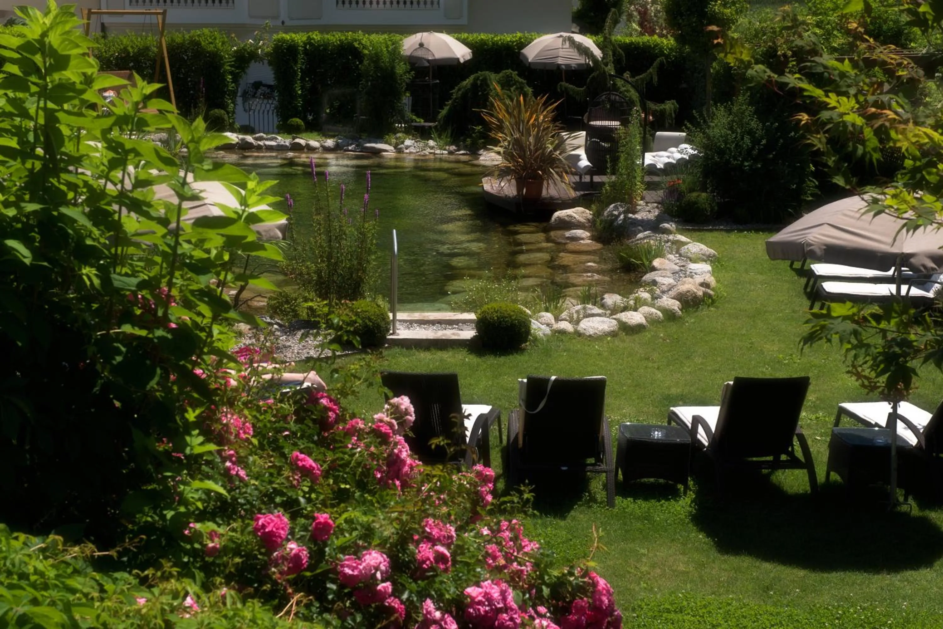 Garden in Hotel Rössl