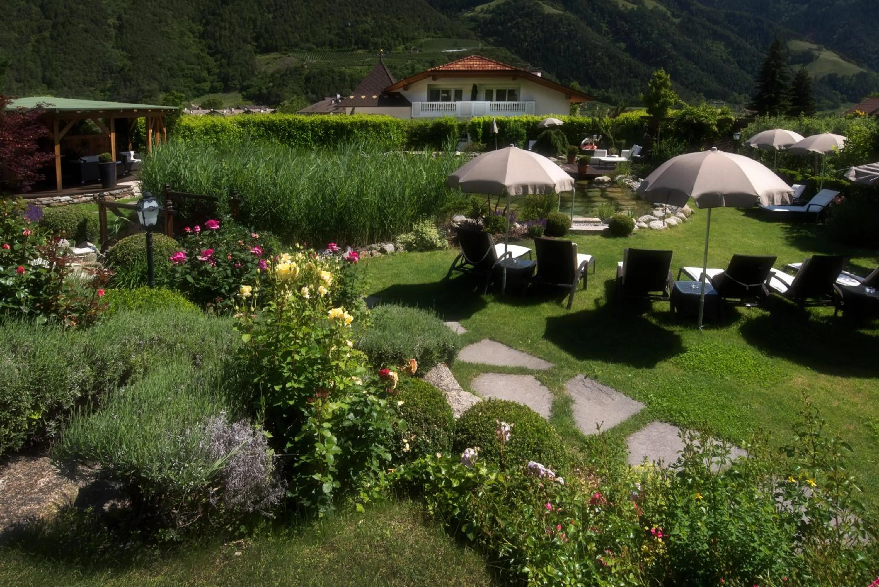 Garden in Hotel Rössl