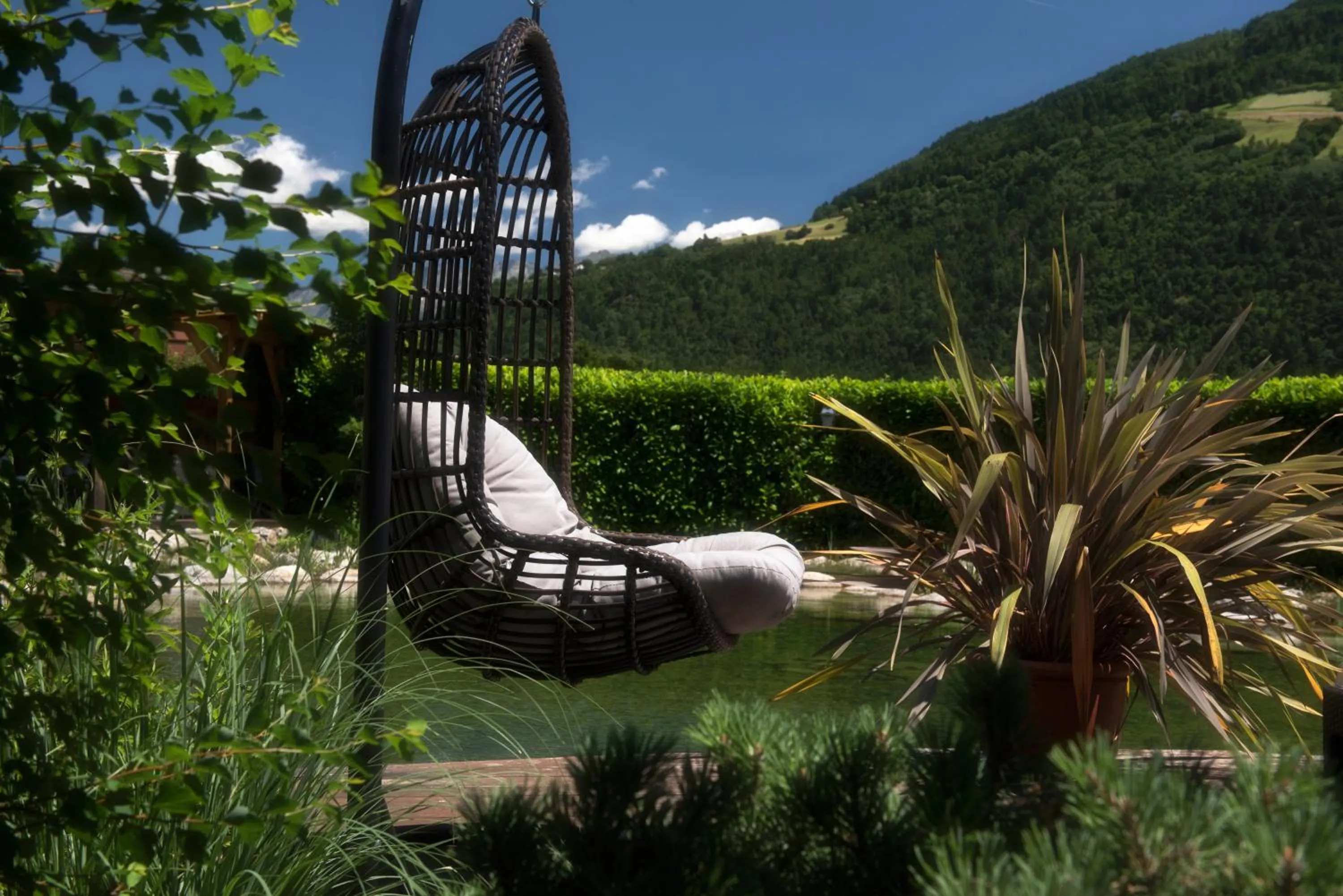 Garden in Hotel Rössl