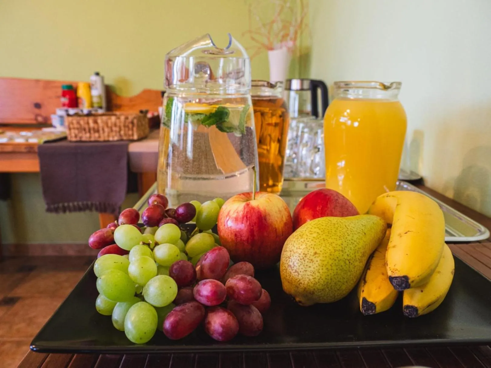 Food and drinks in Penzion Tofi