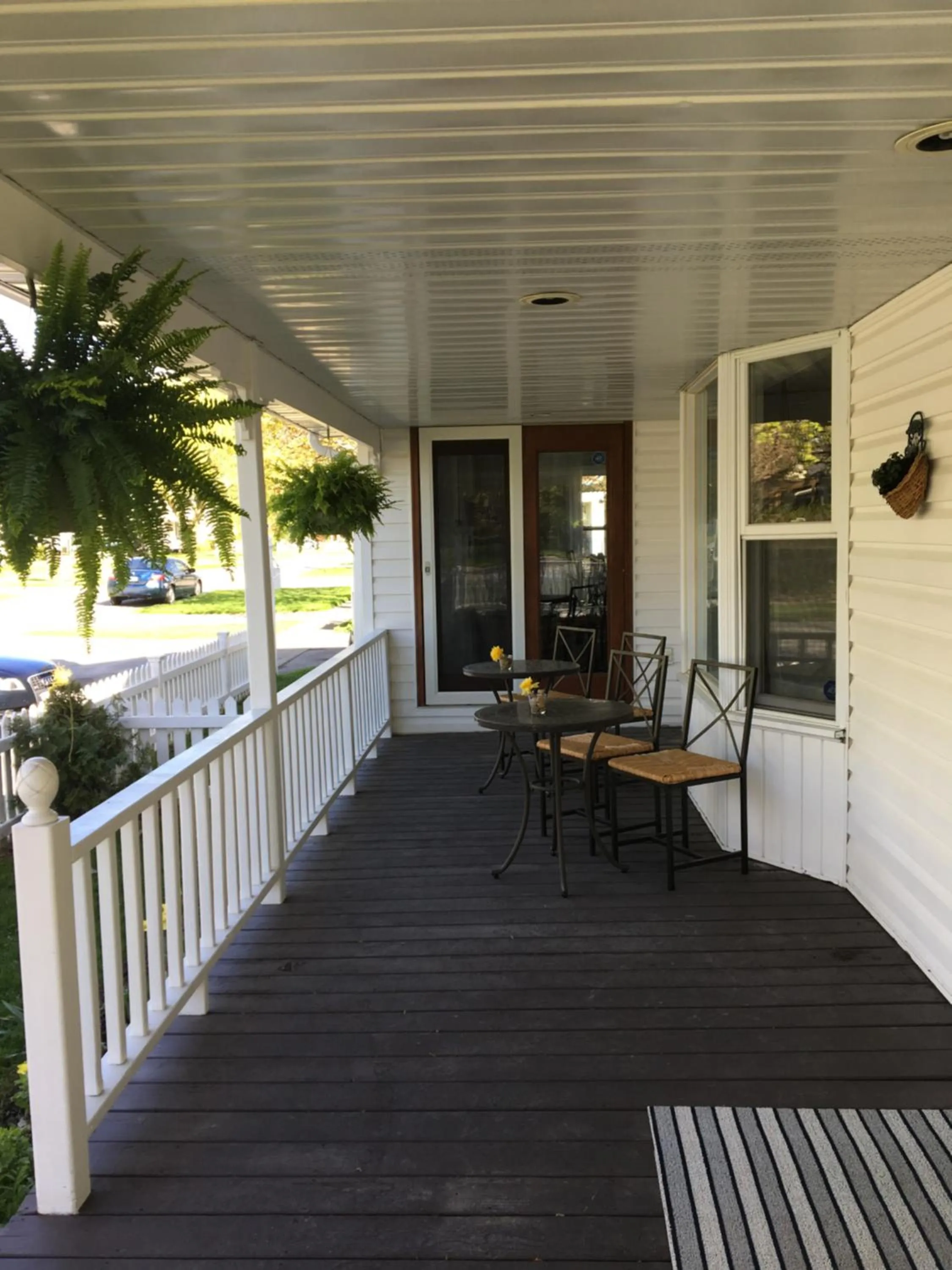 Patio in Finlay House Bed and Breakfast Niagara - on - the - Lake