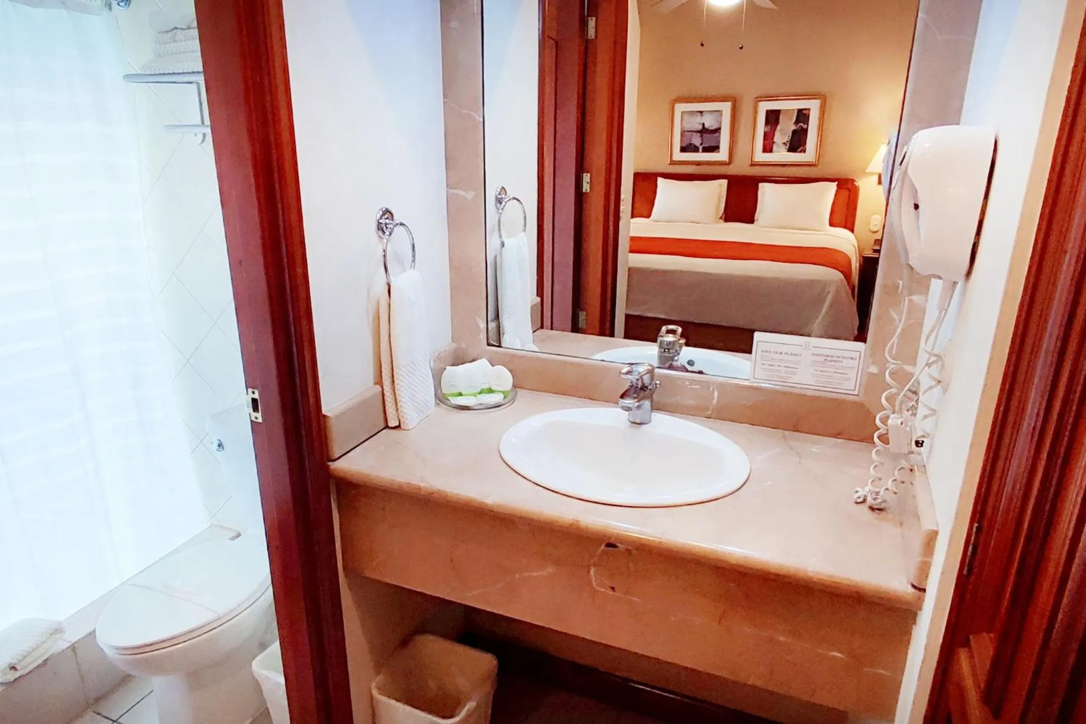 Bathroom in Hotel San Carlos