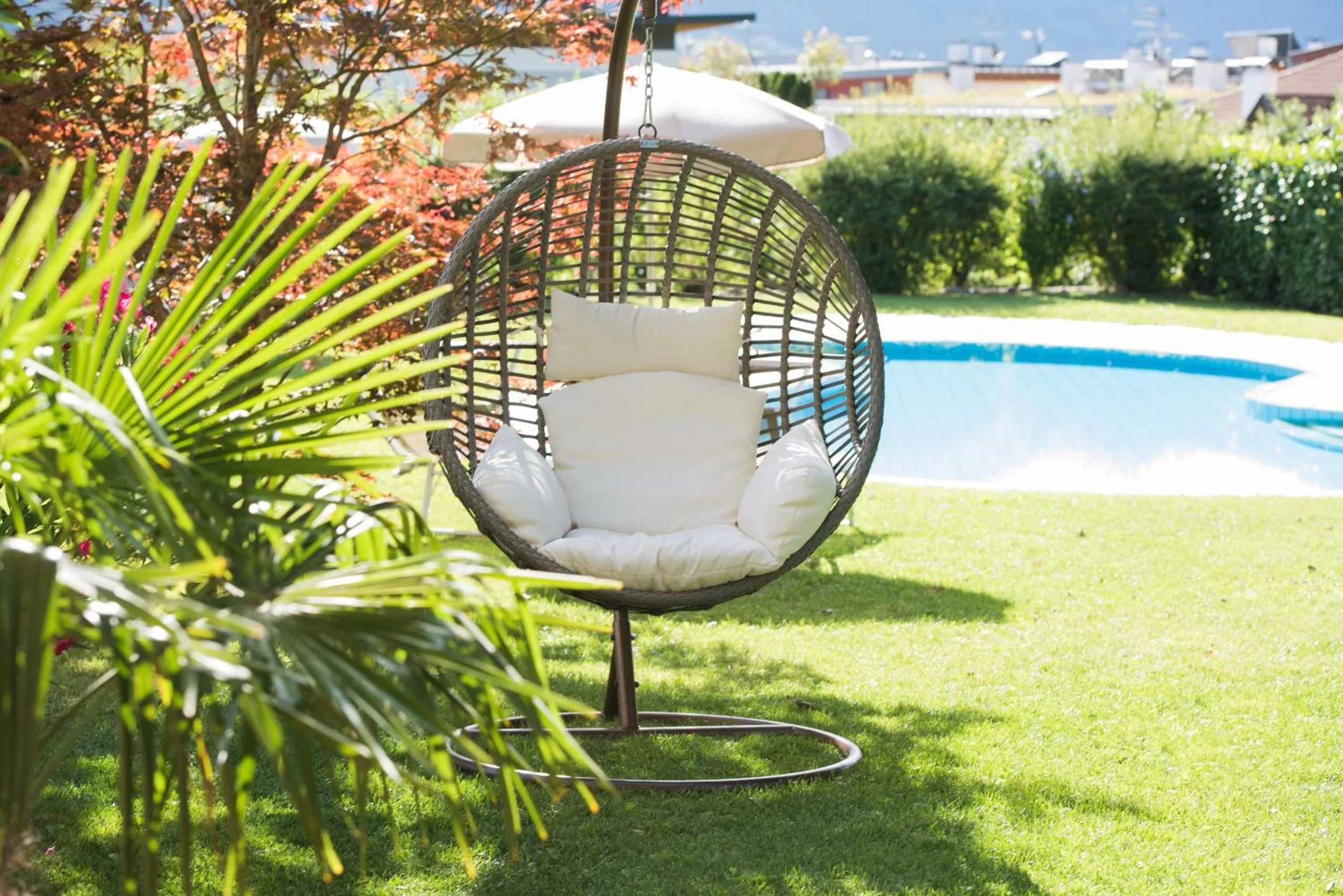 Garden in Pension Sandhofer