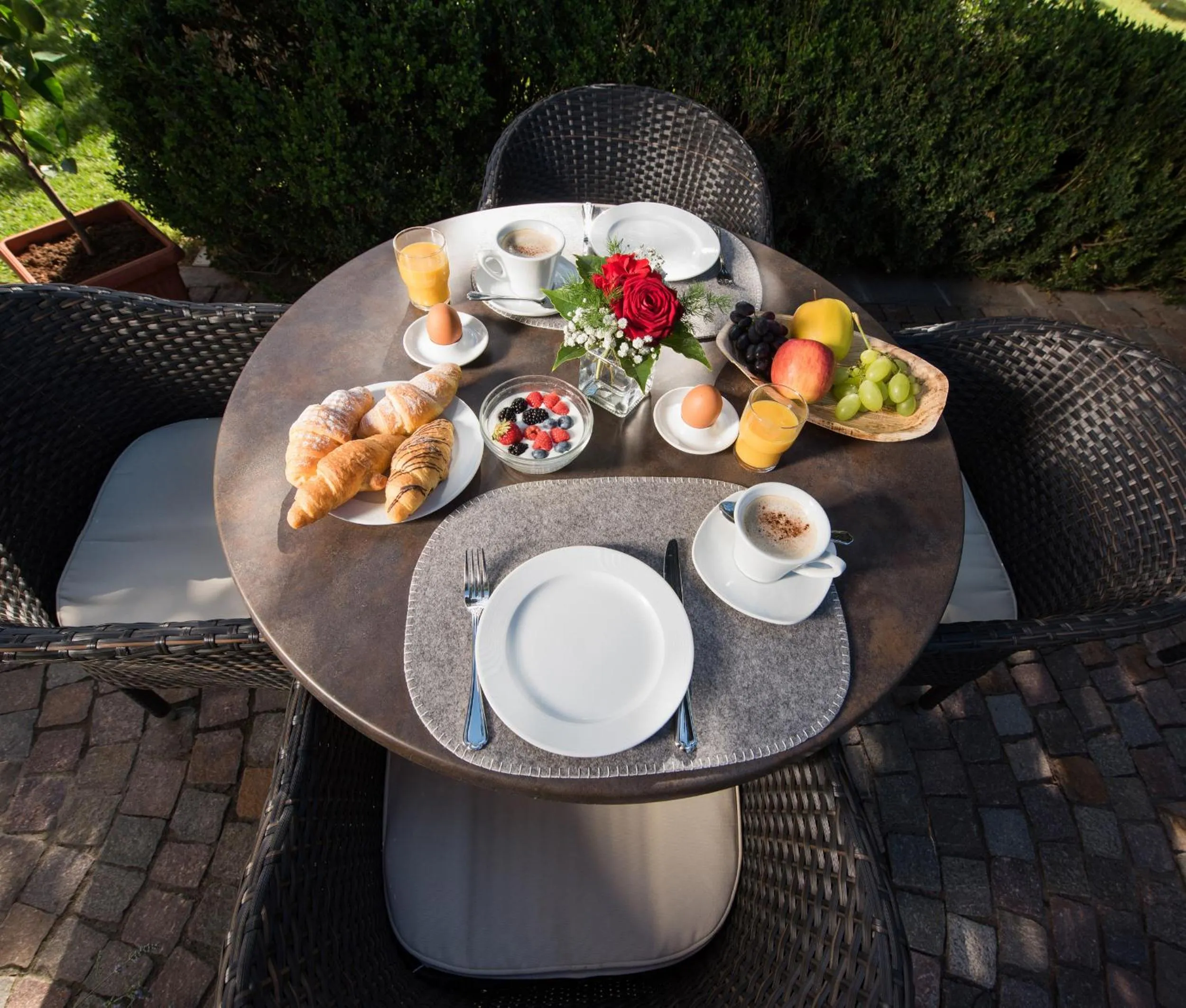 Breakfast in Pension Sandhofer