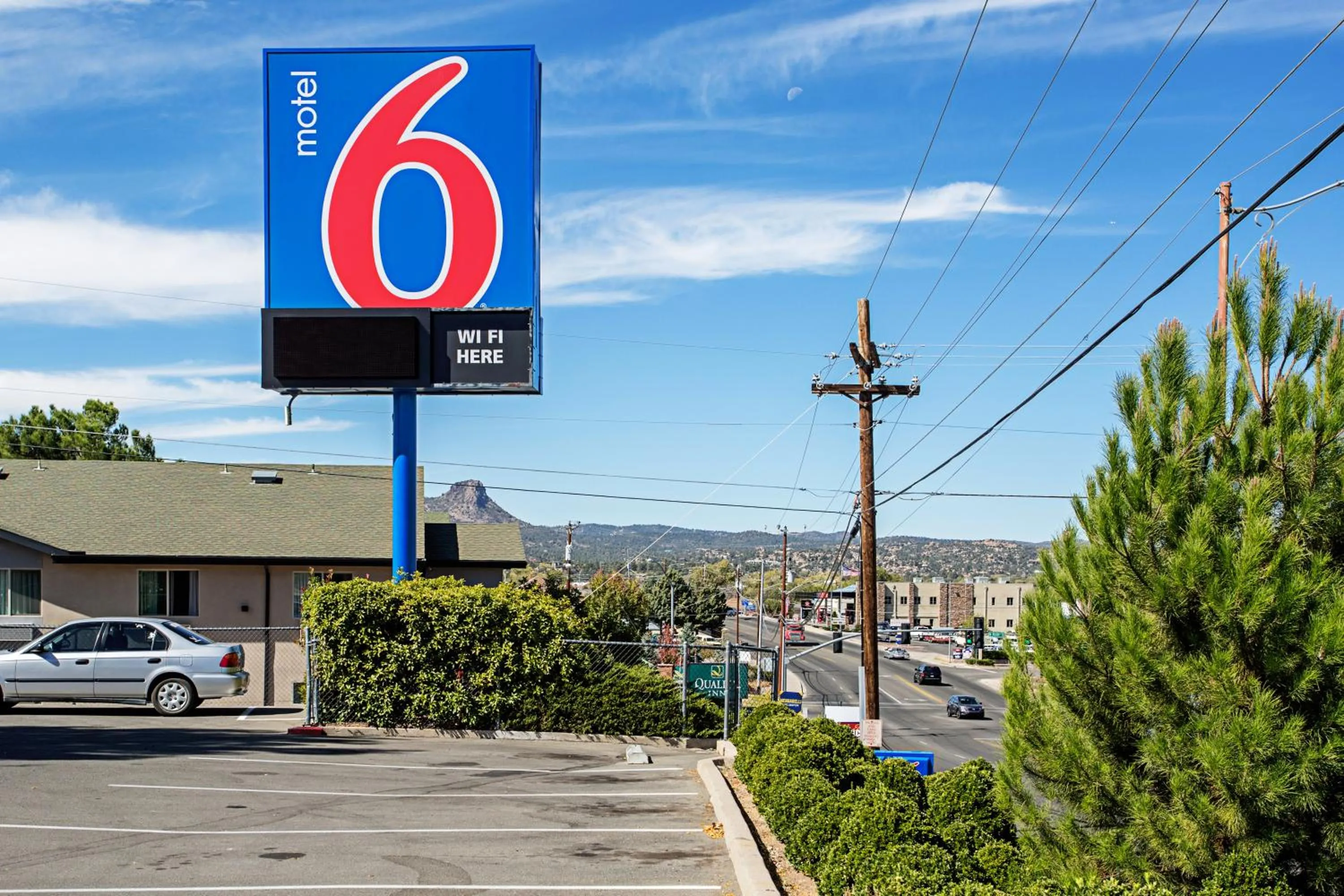 Facade/entrance in Motel 6-Prescott, AZ