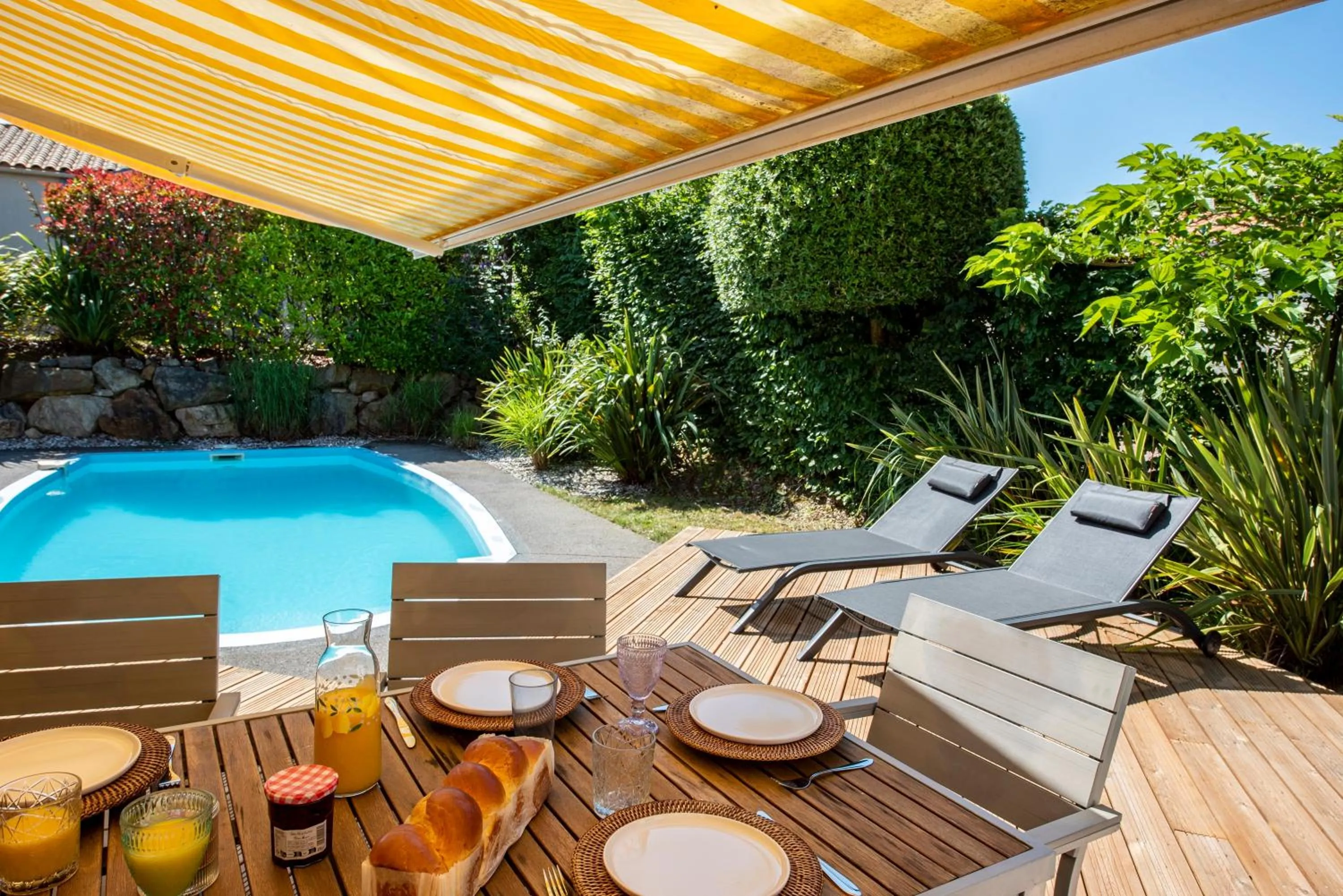 Patio in Oasis Les Jardins des Sables d'Olonne