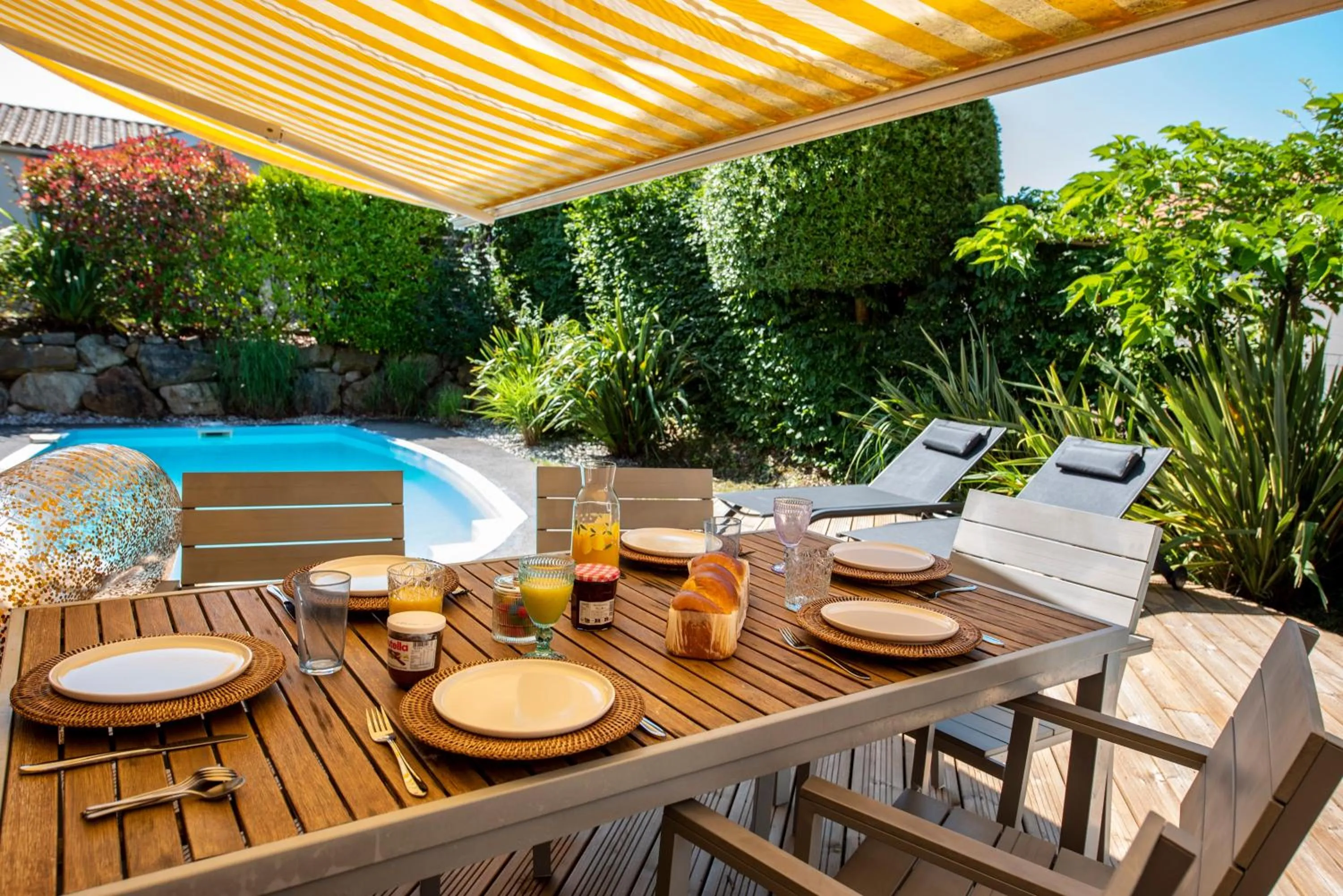 Patio in Oasis Les Jardins des Sables d'Olonne