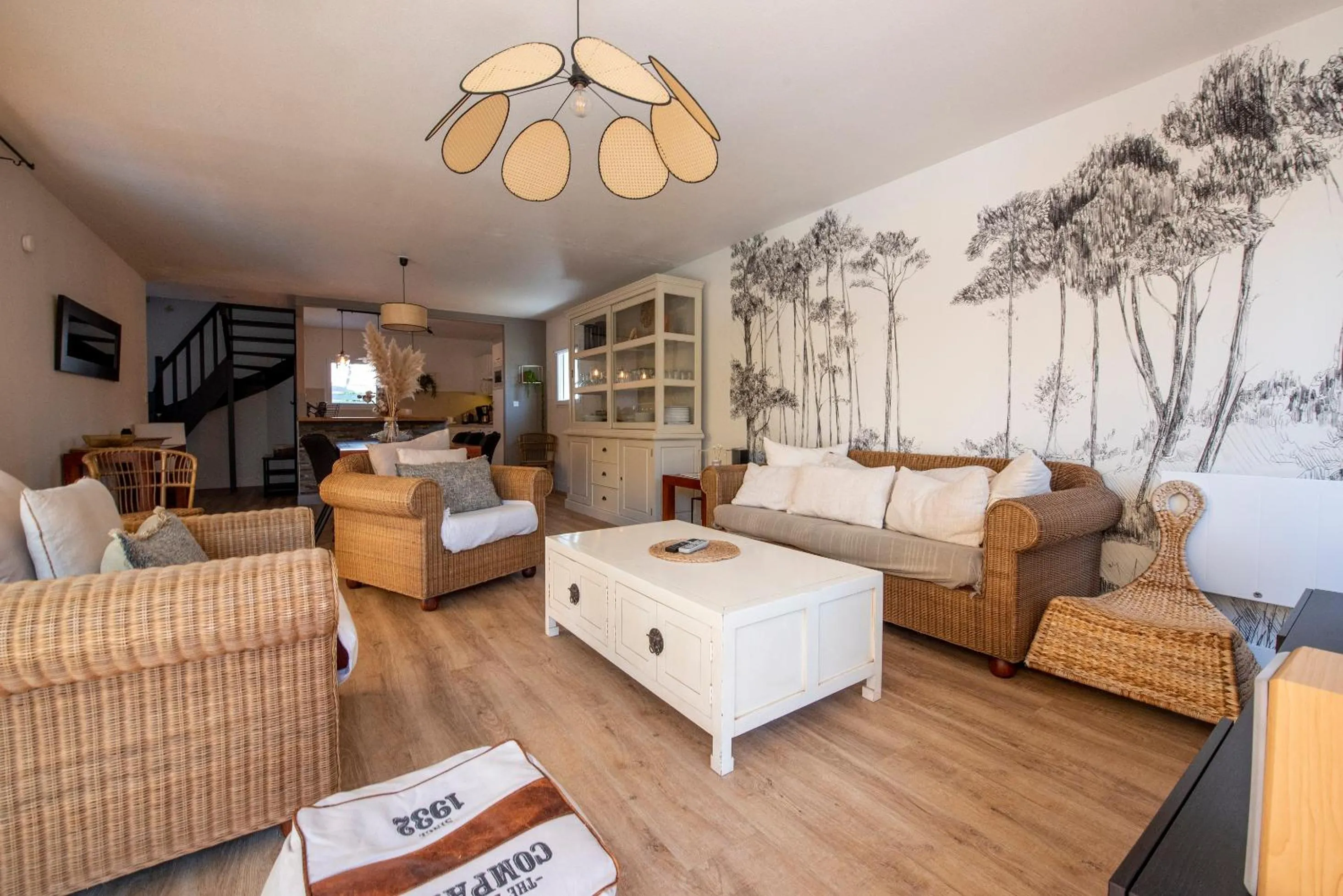 Living room in Oasis Les Jardins des Sables d'Olonne