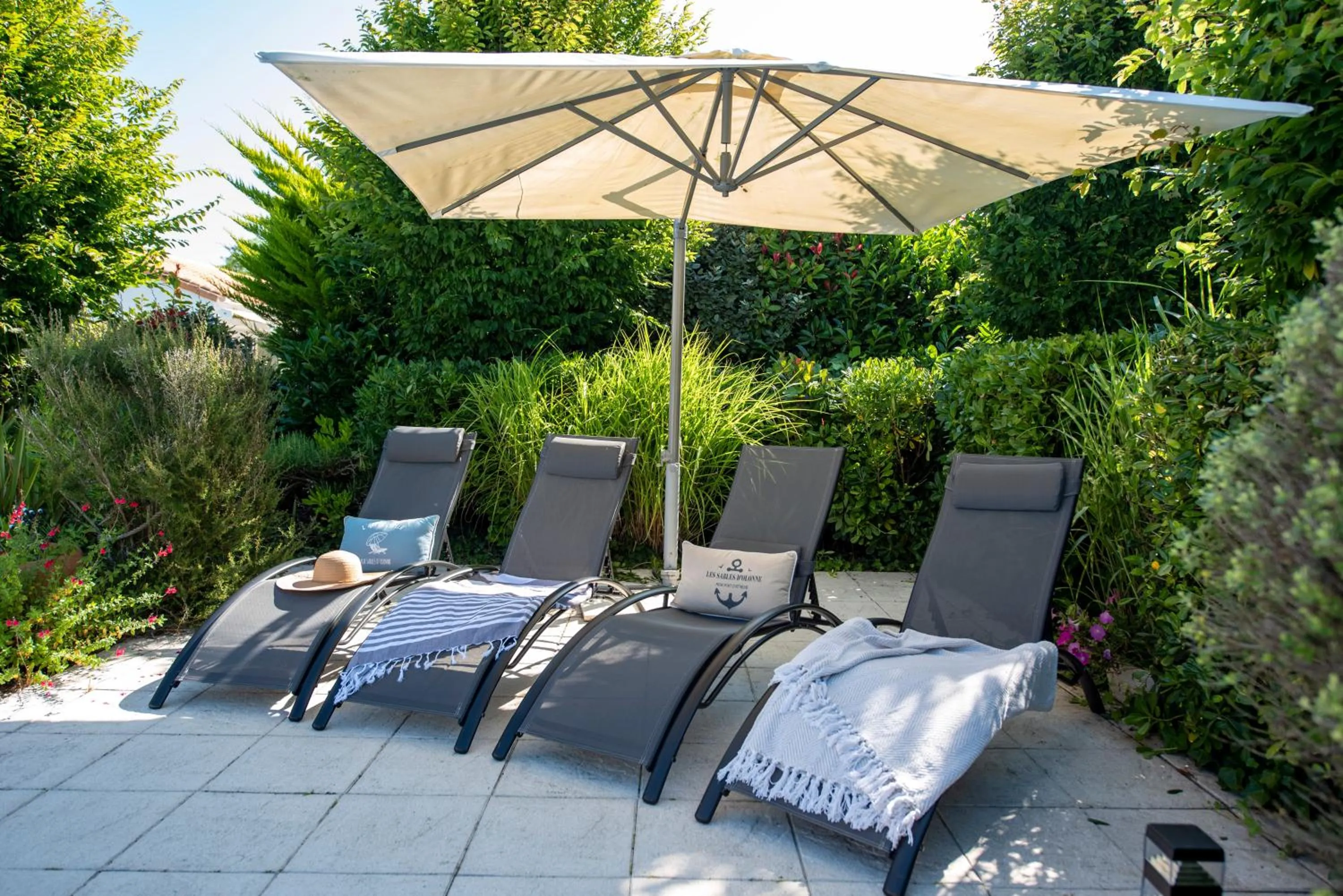 Garden in Oasis Les Jardins des Sables d'Olonne