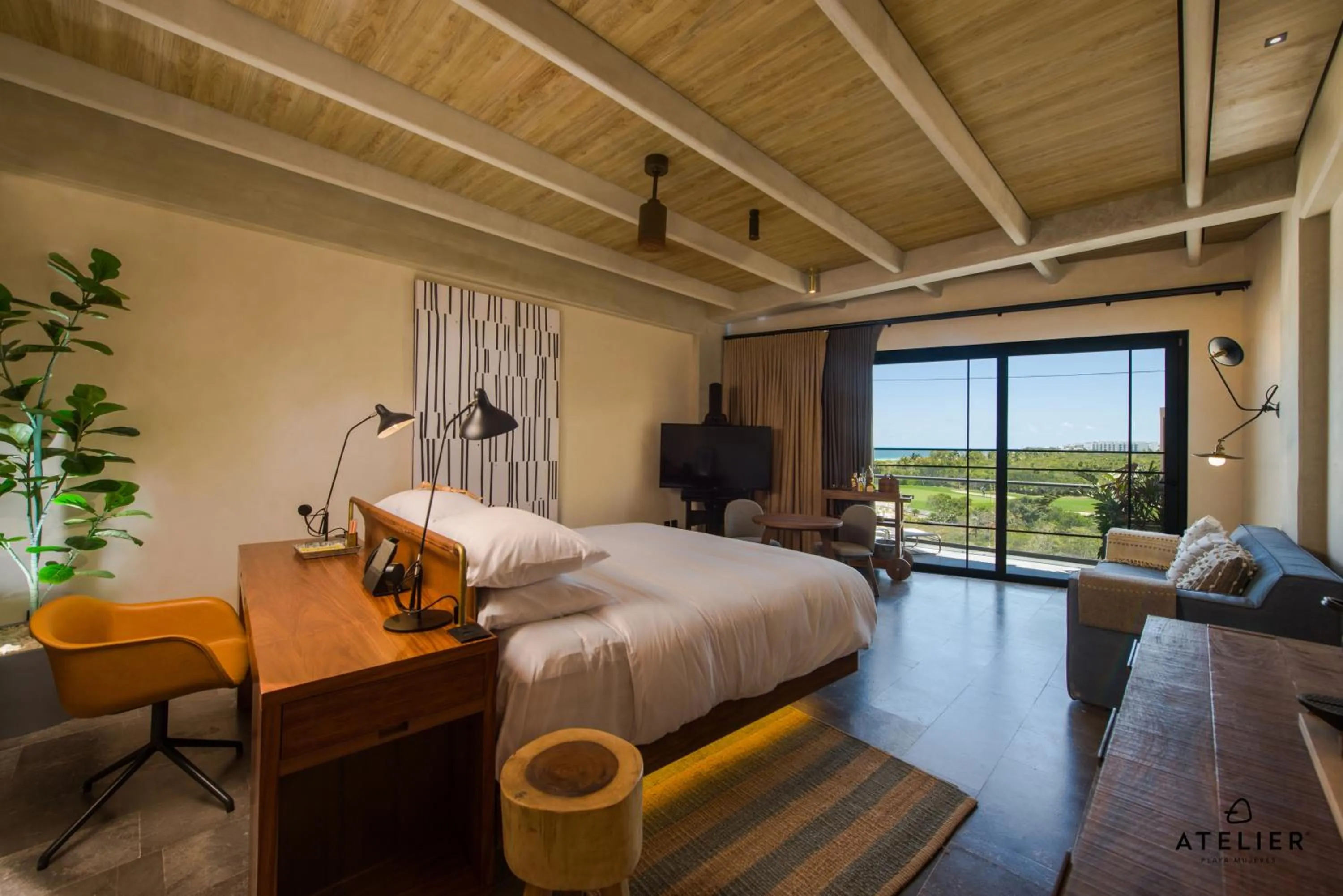 Bedroom, Bed in Atelier Playa Mujeres- Adults Only - All Inclusive Resort