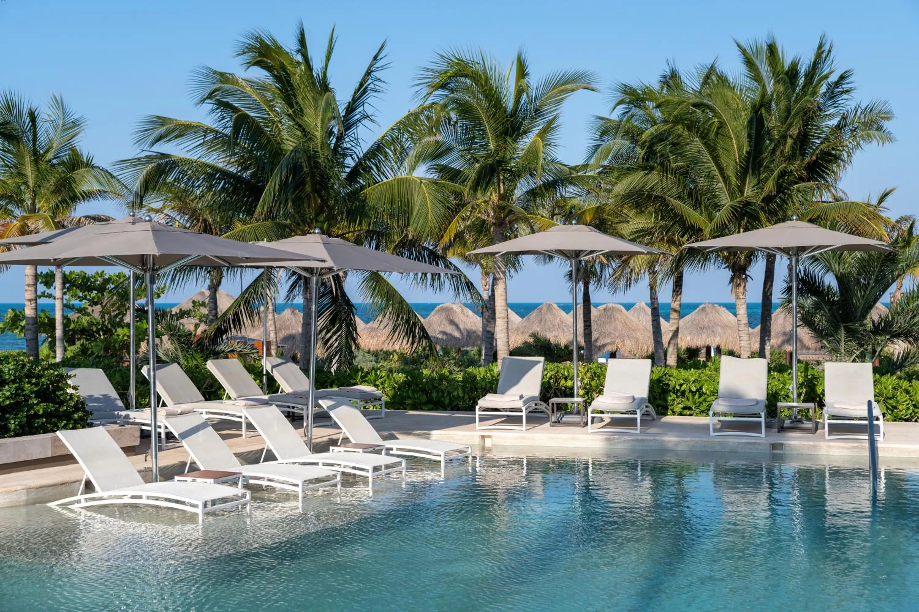 Pool view in Atelier Playa Mujeres- Adults Only - All Inclusive Resort